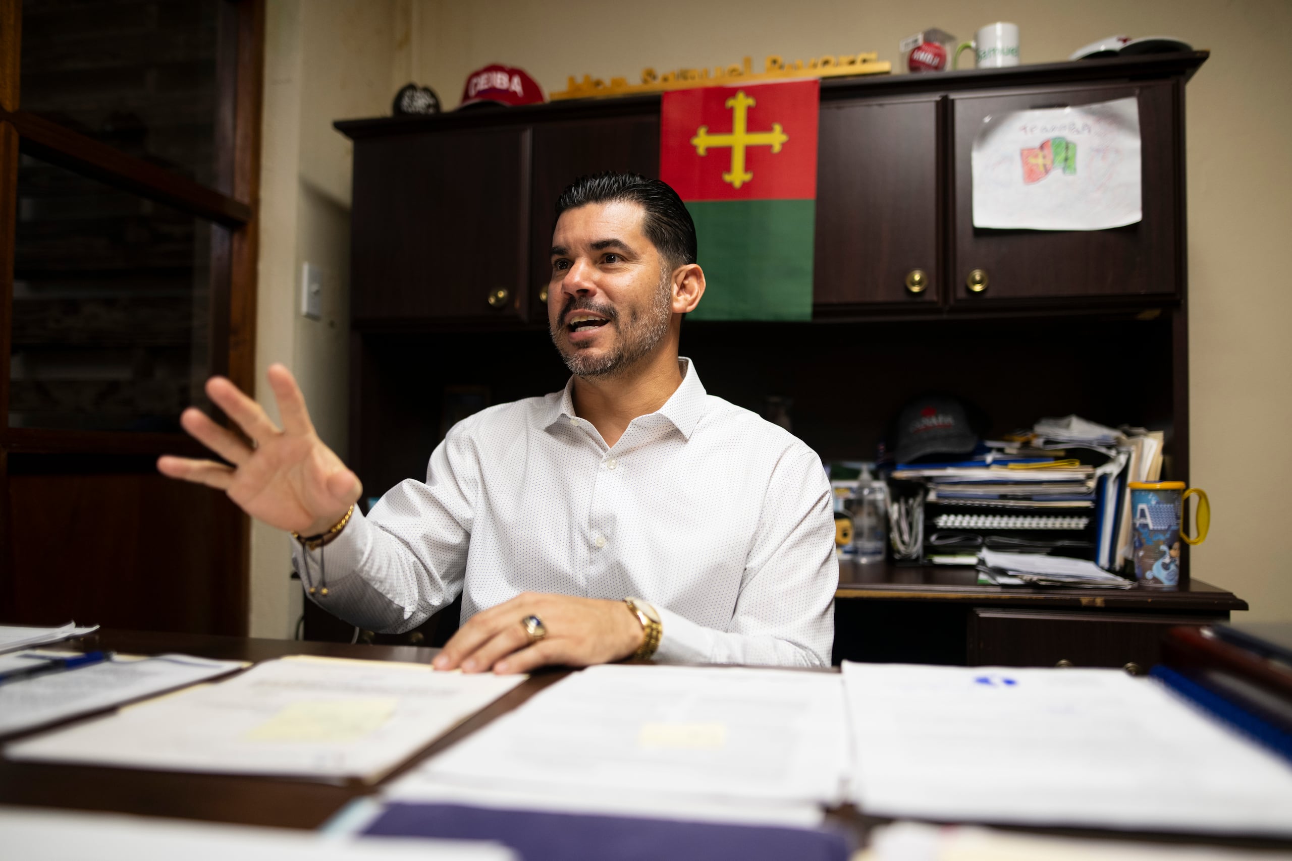 El alcalde de Ceiba, Samuel “Sammy” Rivera Báez, pidió a sus compueblanos estar tranquilos.
