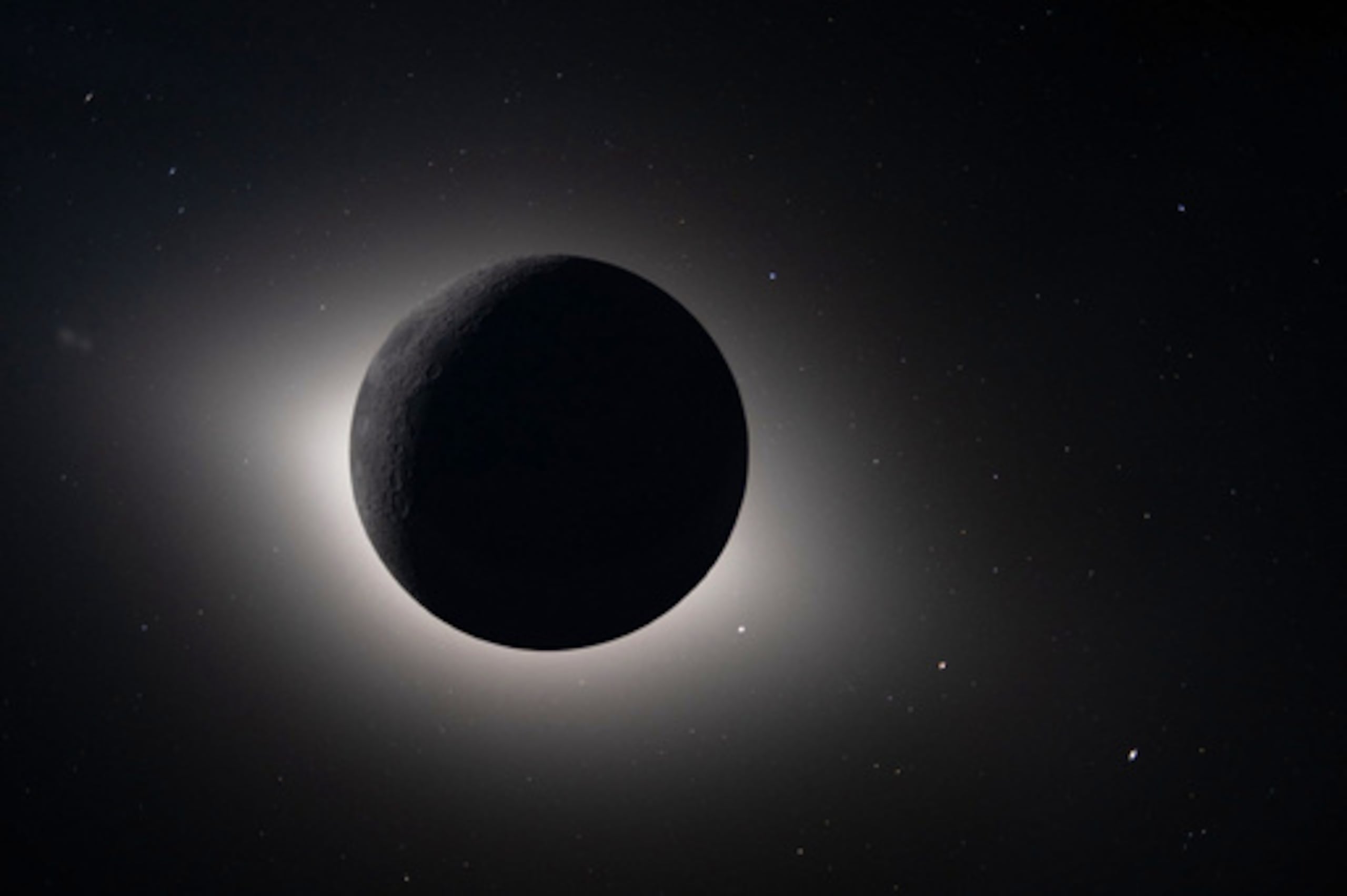 ARCHIVO - En esta foto facilitada por la NASA y captada por la tripulación del Artemis II desde la órbita lunar, la Luna eclipsa al Sol el 6 de abril de 2026. (NASA vía AP, Archivo)