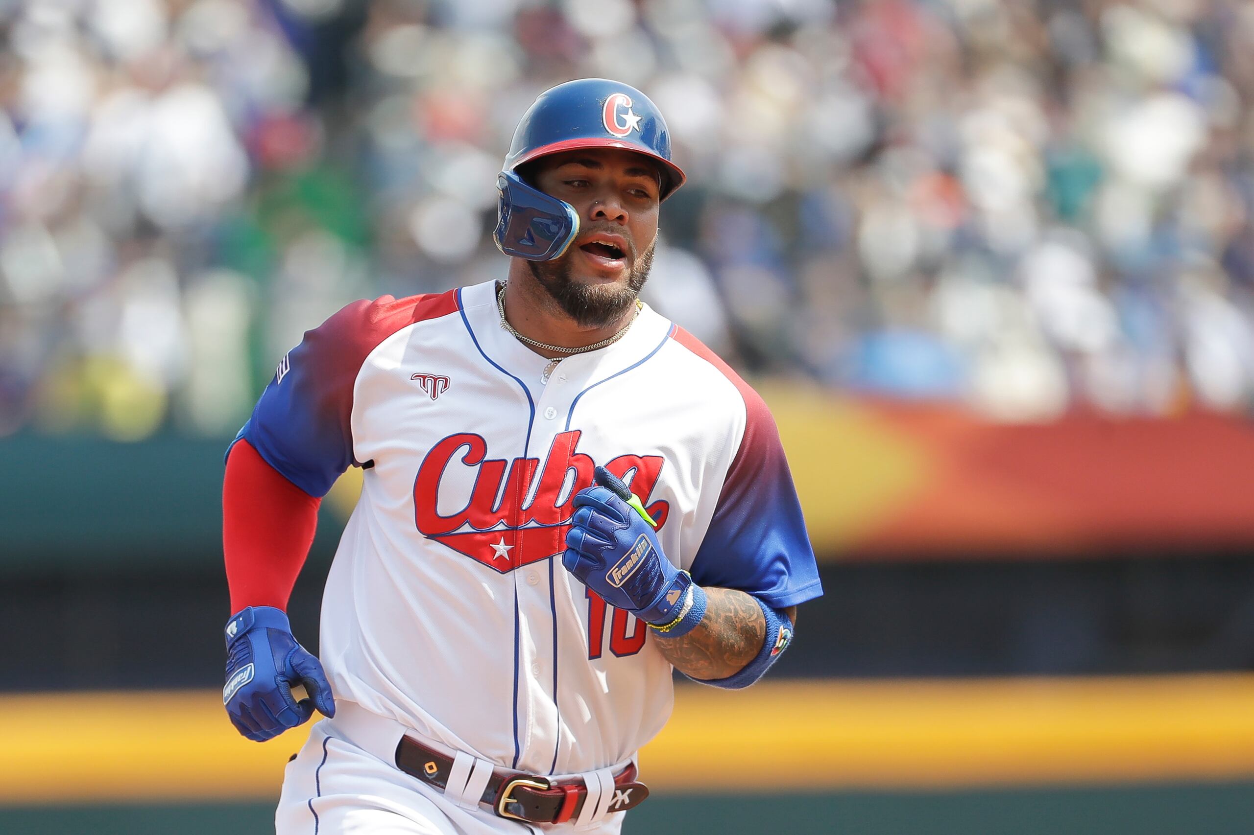 Yoán Moncada fue parte del equipo de Cuba en el Clásico Mundial de Béisbol.