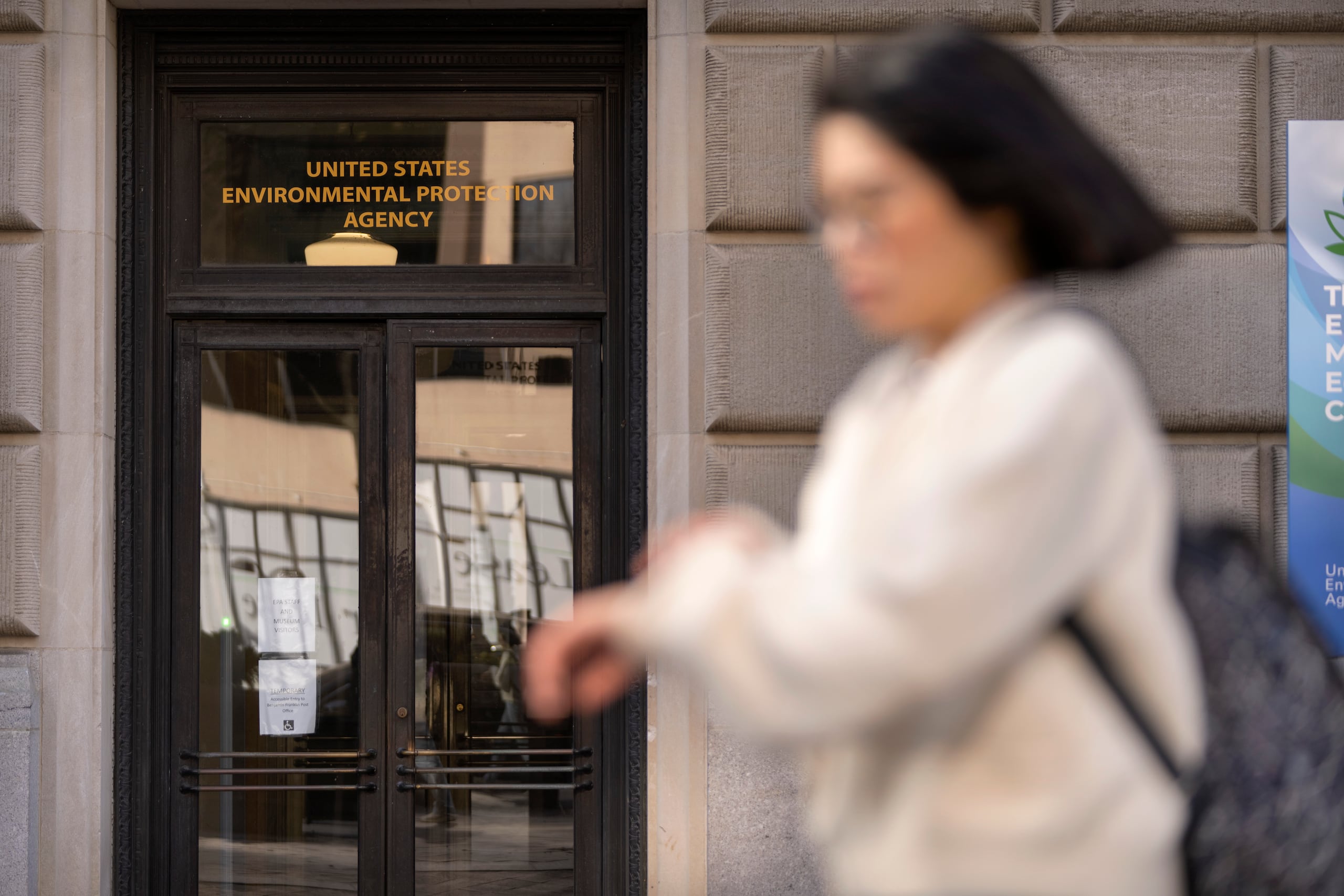 La sede de la Agencia de Protección Ambiental de Estados Unidos en Washington, el 12 de marzo del 2025. (AP foto/Mark Schiefelbein)