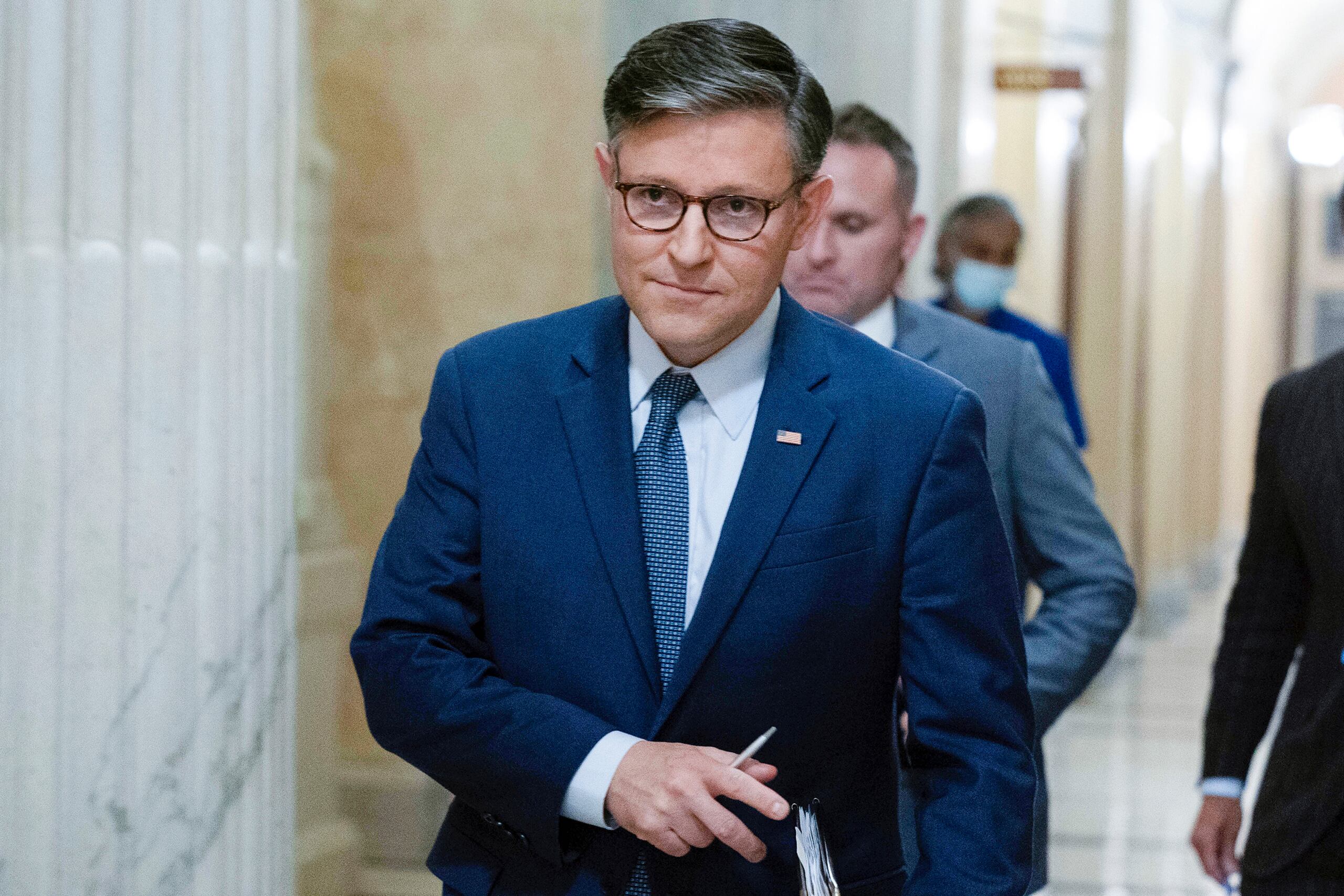 El presidente de la Cámara de Representantes, Mike Johnson