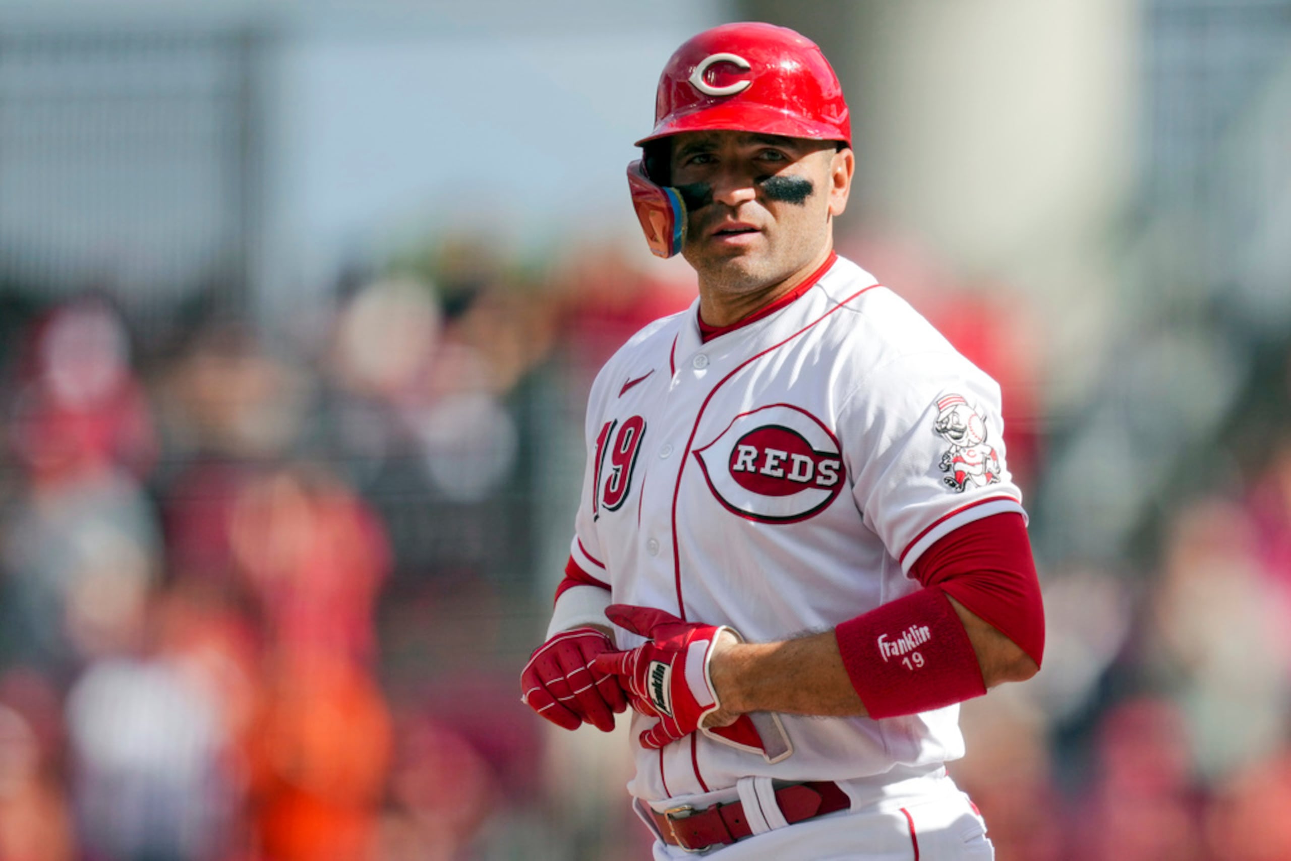 Joey Votto estuvo 17 temporadas con los reds de Cincinnati.