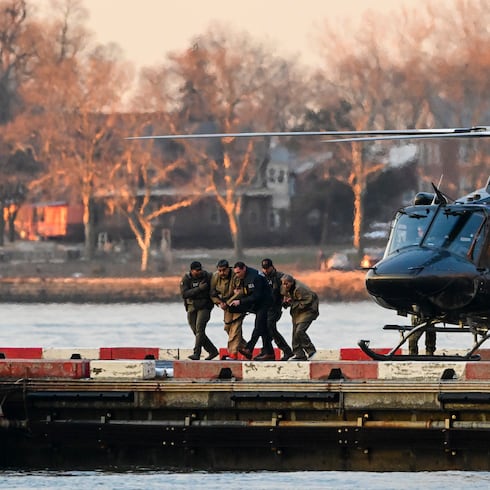 FOTOS: Maduro llega al tribunal federal de Manhattan bajo fuerte escolta policial