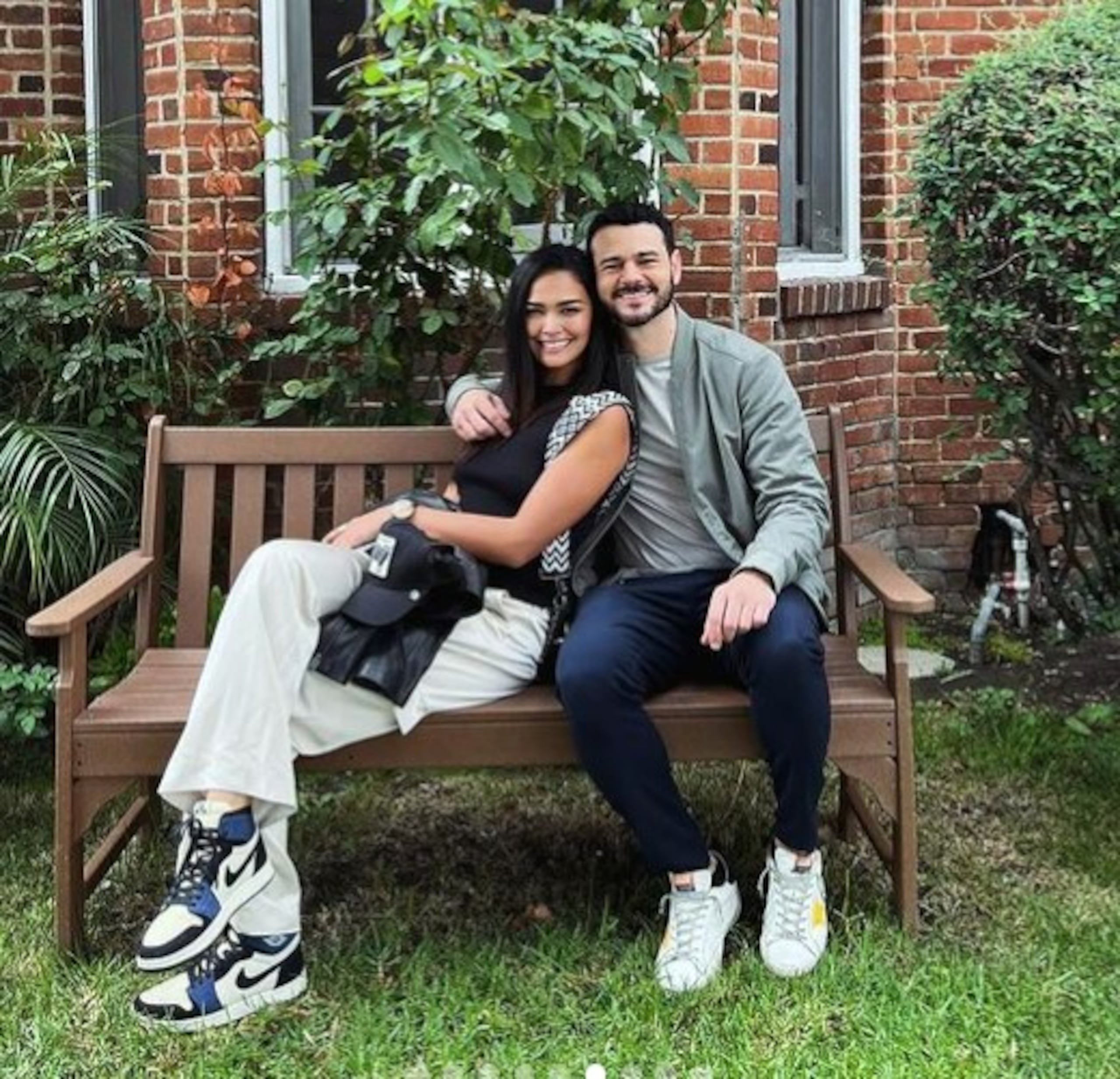 La pareja comenzó su relación el año pasado.