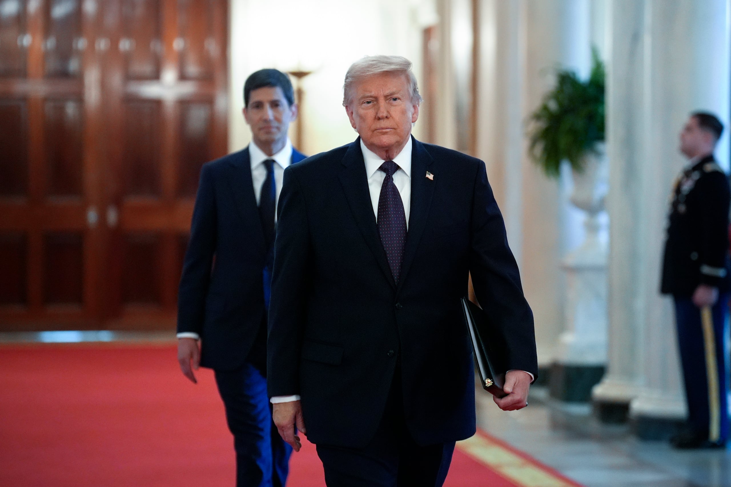 El presidente de Estados Unidos, Donald Trump. (EFE/EPA/YURI GRIPAS / POOL)