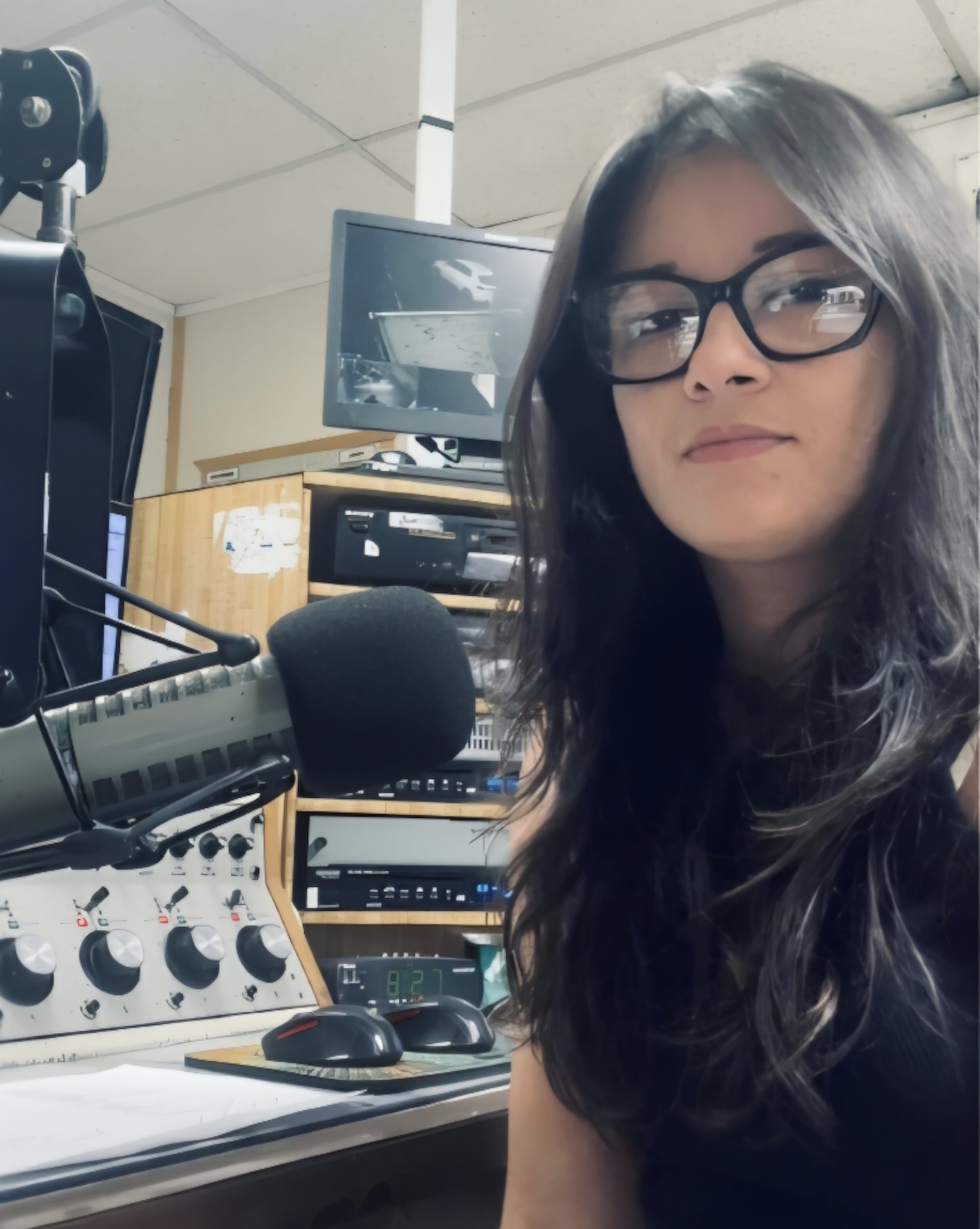 Judymar Colón Díaz, de la emisora WHOY 1210 AM, Salinas