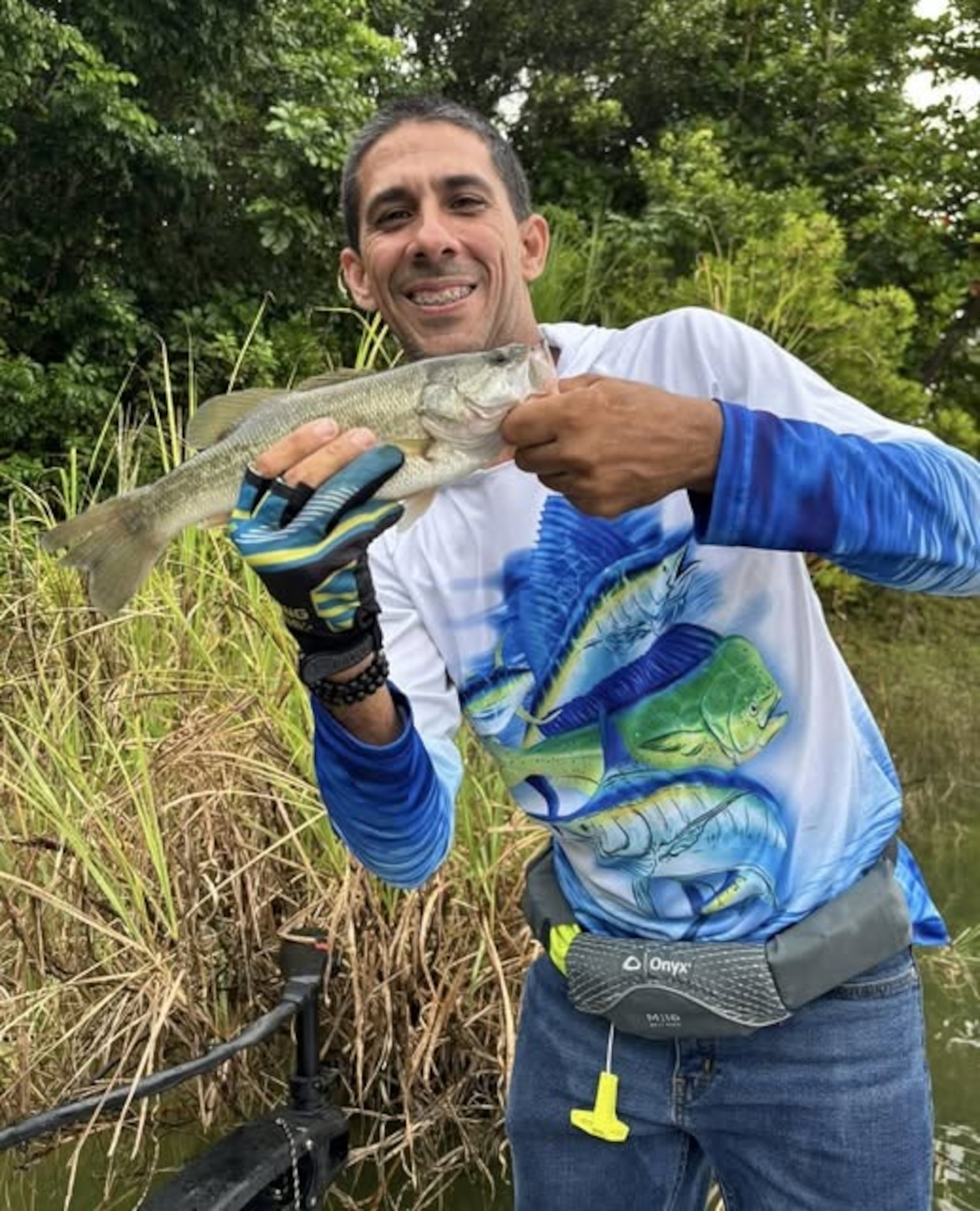 Alexander Vega, pescador fallecido en el lago Toa Vaca en Villalba