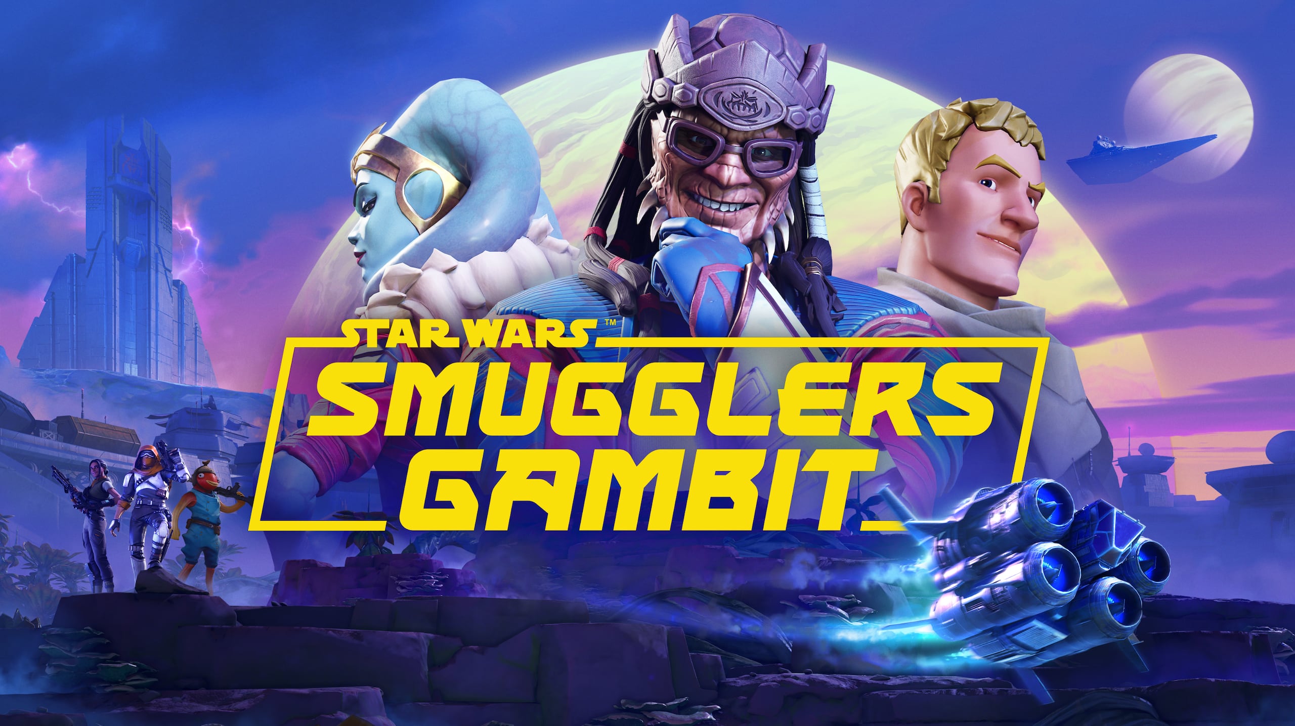 Smugglers Gambit es una nueva experiencia de Star Wars dentro de Fortnite.