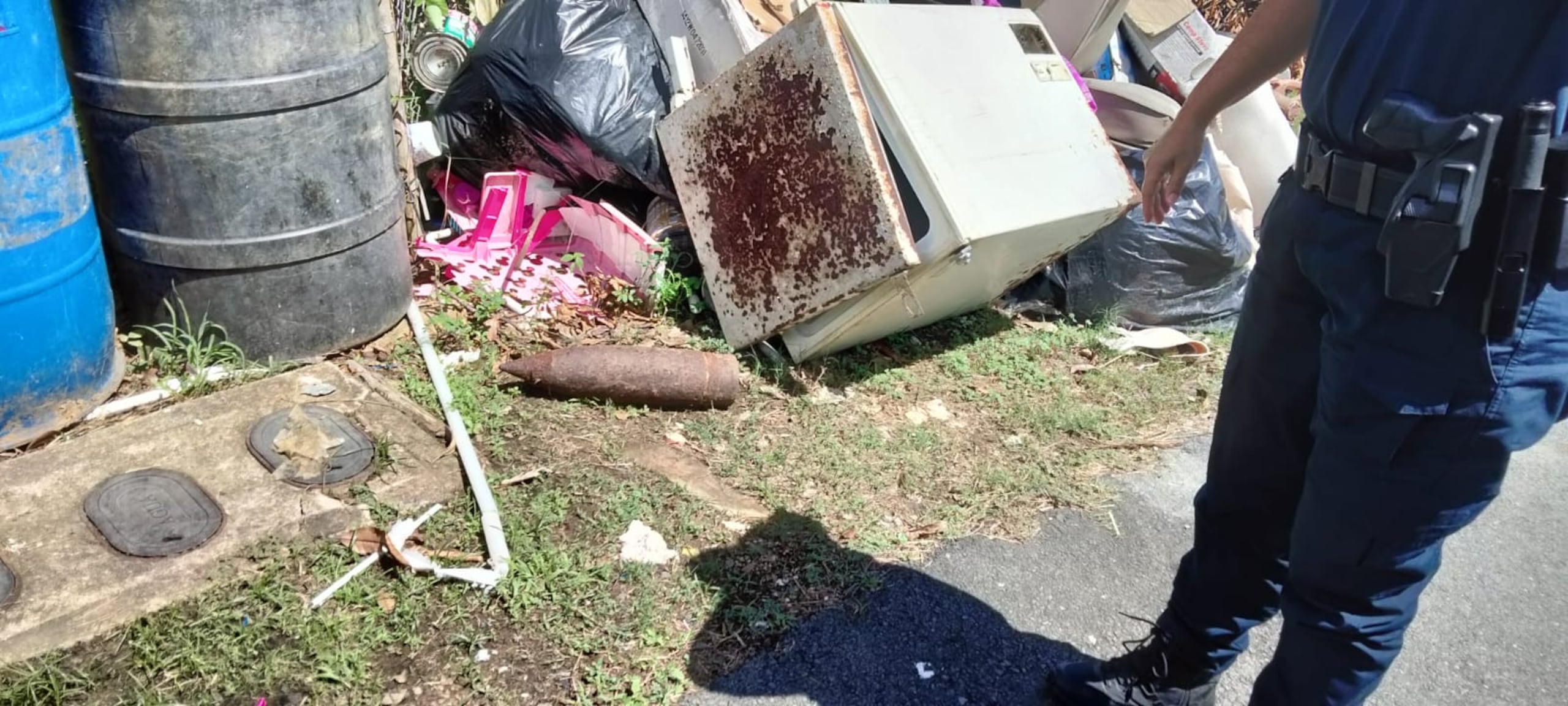 Hallazgo de Proyectil en Fajardo