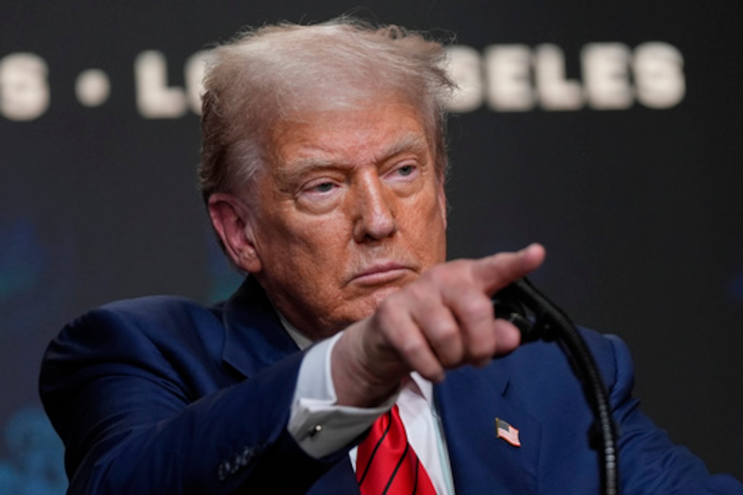 Donald Trump, presidente de los Estados Unidos.