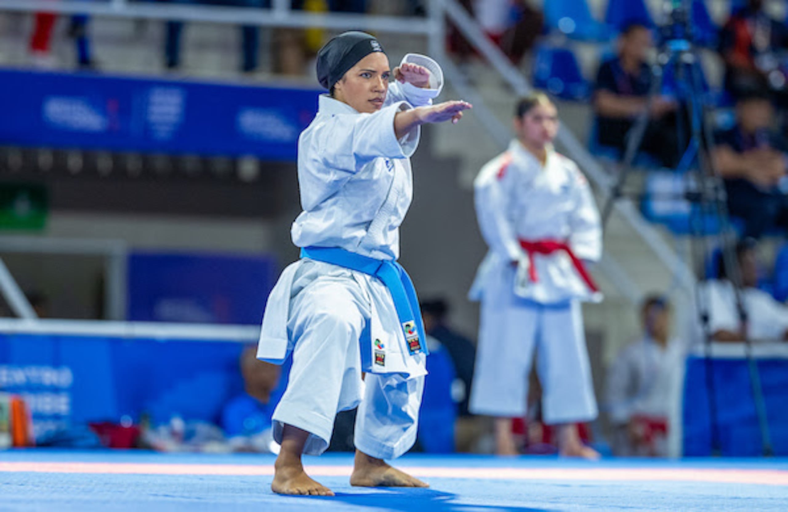 Layla Ocana superó a la costarricense María Monge para quedarse con el bronce.