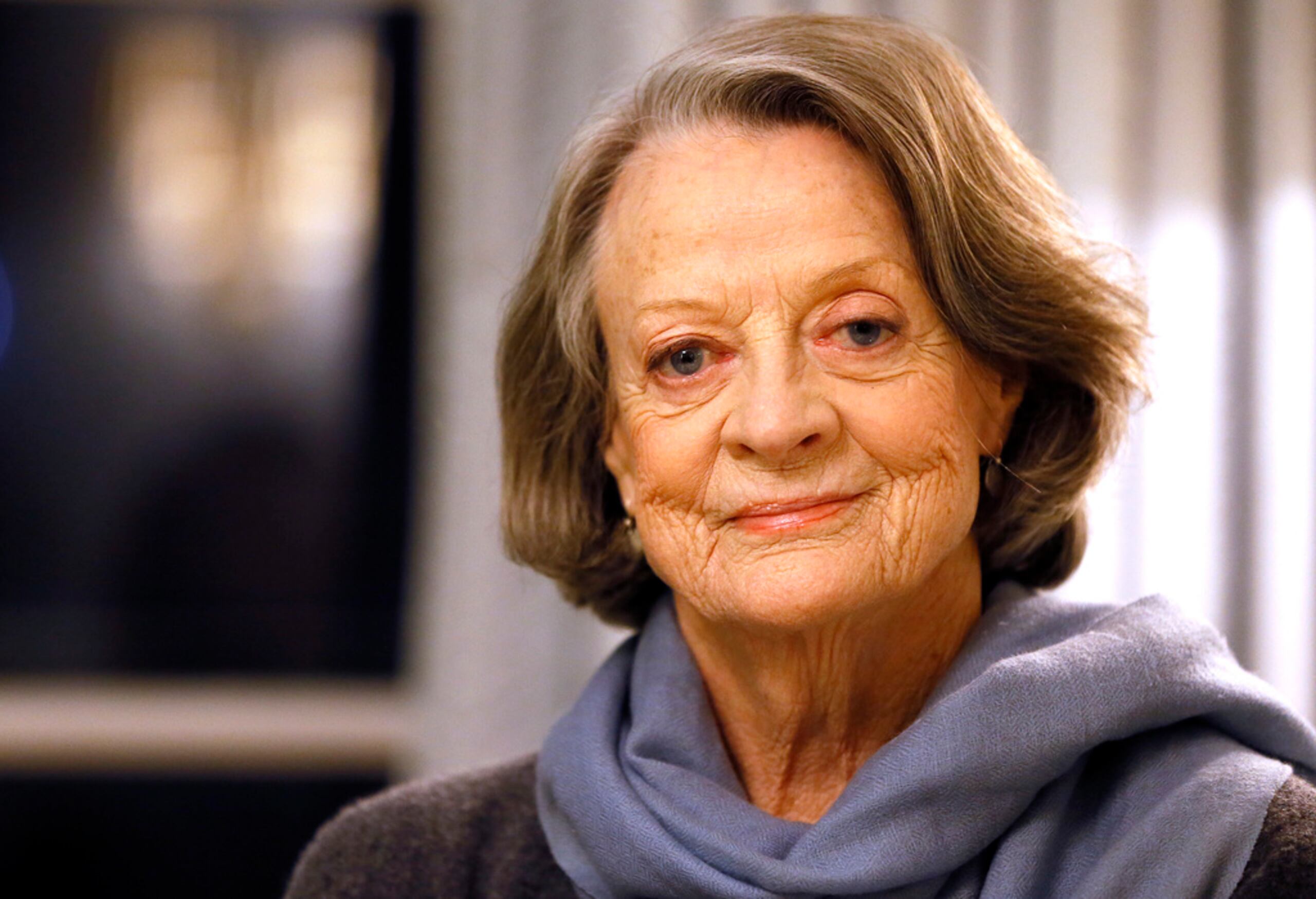 Maggie Smith en una foto tomada en Londres el 16 de diciembre de 2015.