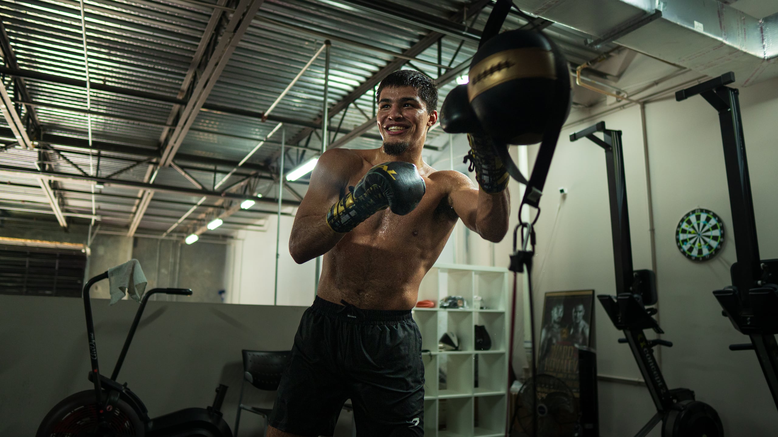 Xander Zayas estuvo 10 semanas entrenando en Davie, Florida.
