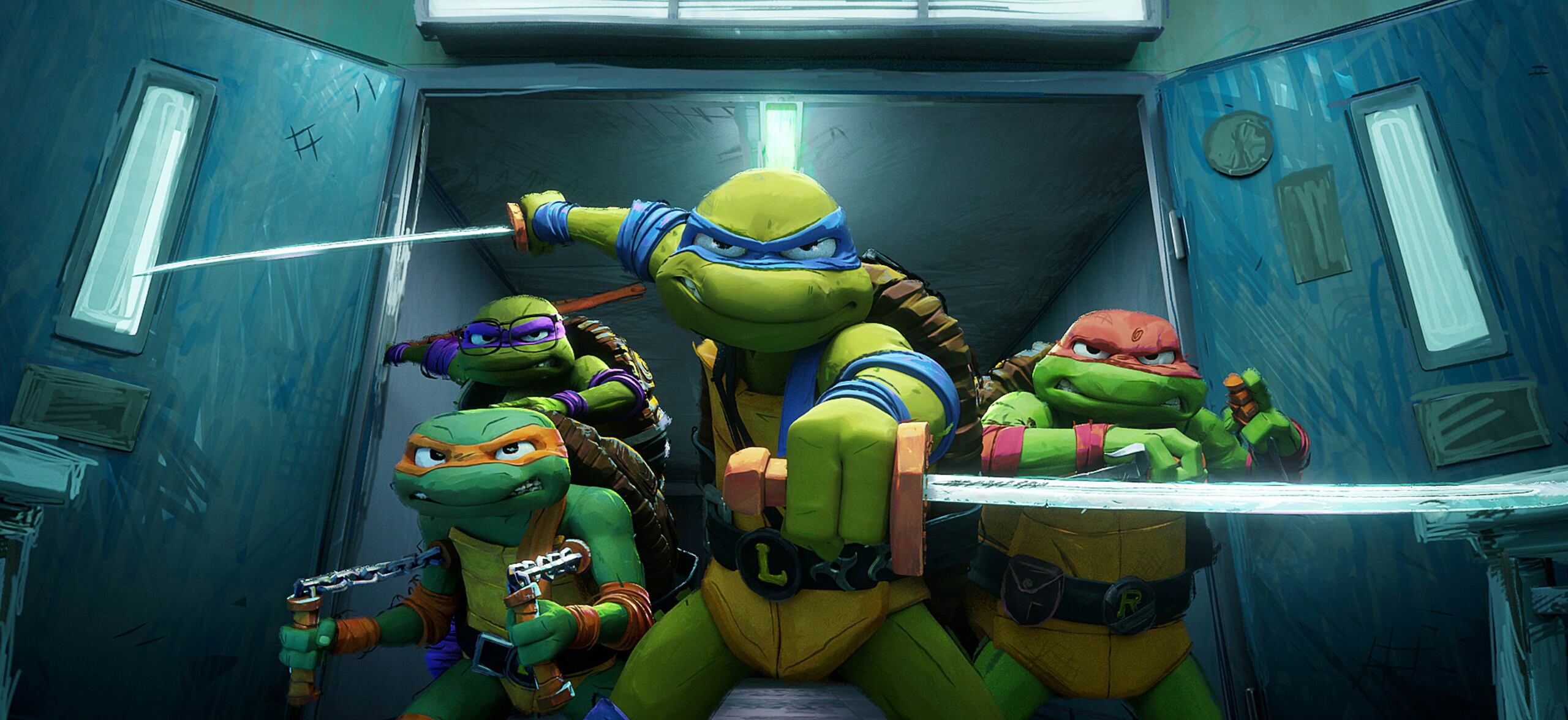 El nuevo filme de Paramount Pictures combina los formatos de animación 2D y 3D.