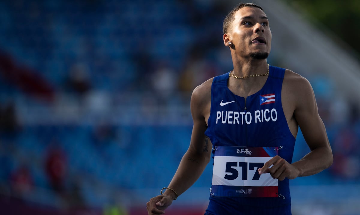 José Figueroa no avanza a la final de los 200 metros en el Ultimate Championship