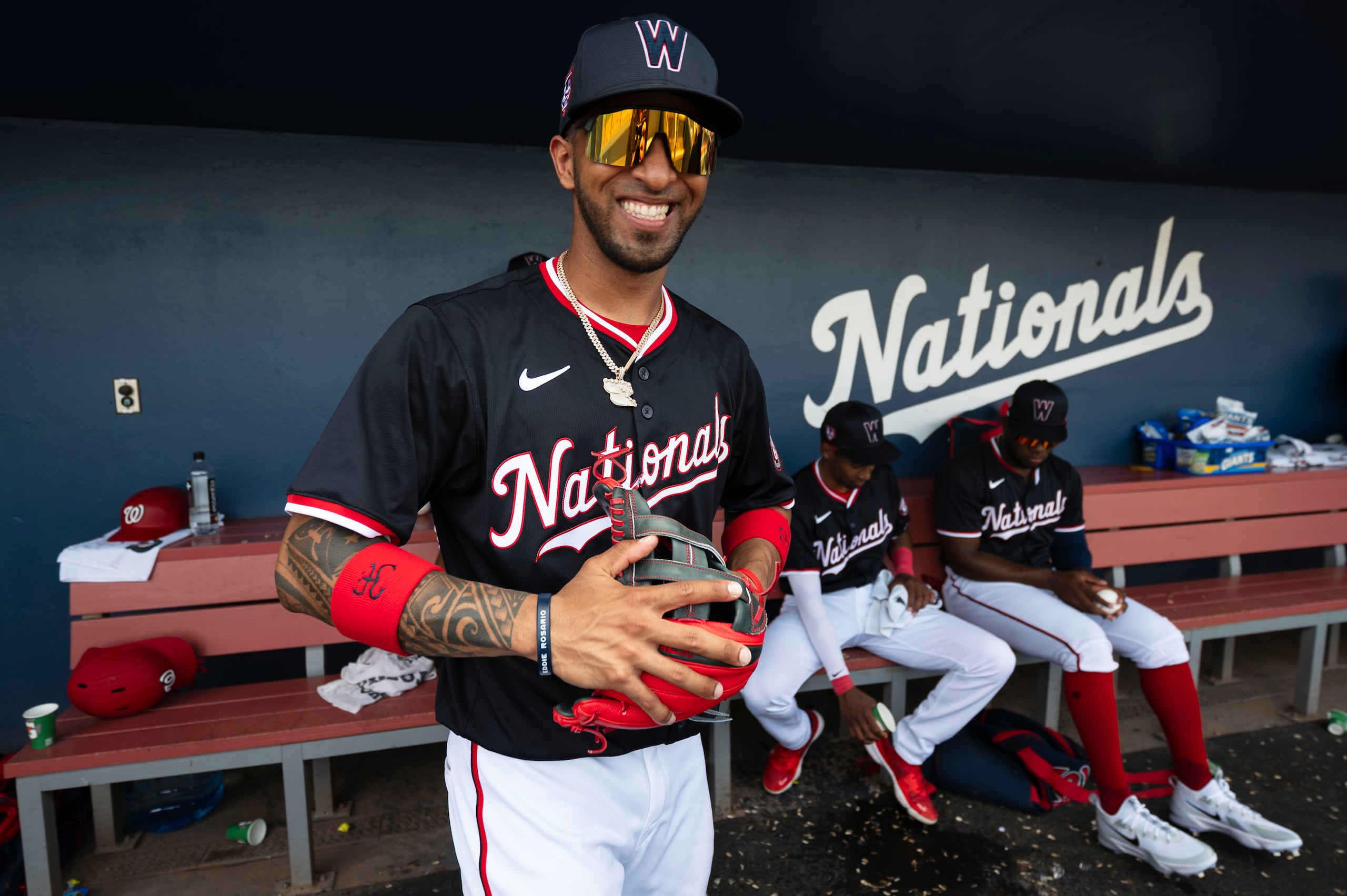 Eddie Rosario ya se ganó el puesto en el equipo grande. Fue ilógico verle tener que firmar un contrato de liga menor.
