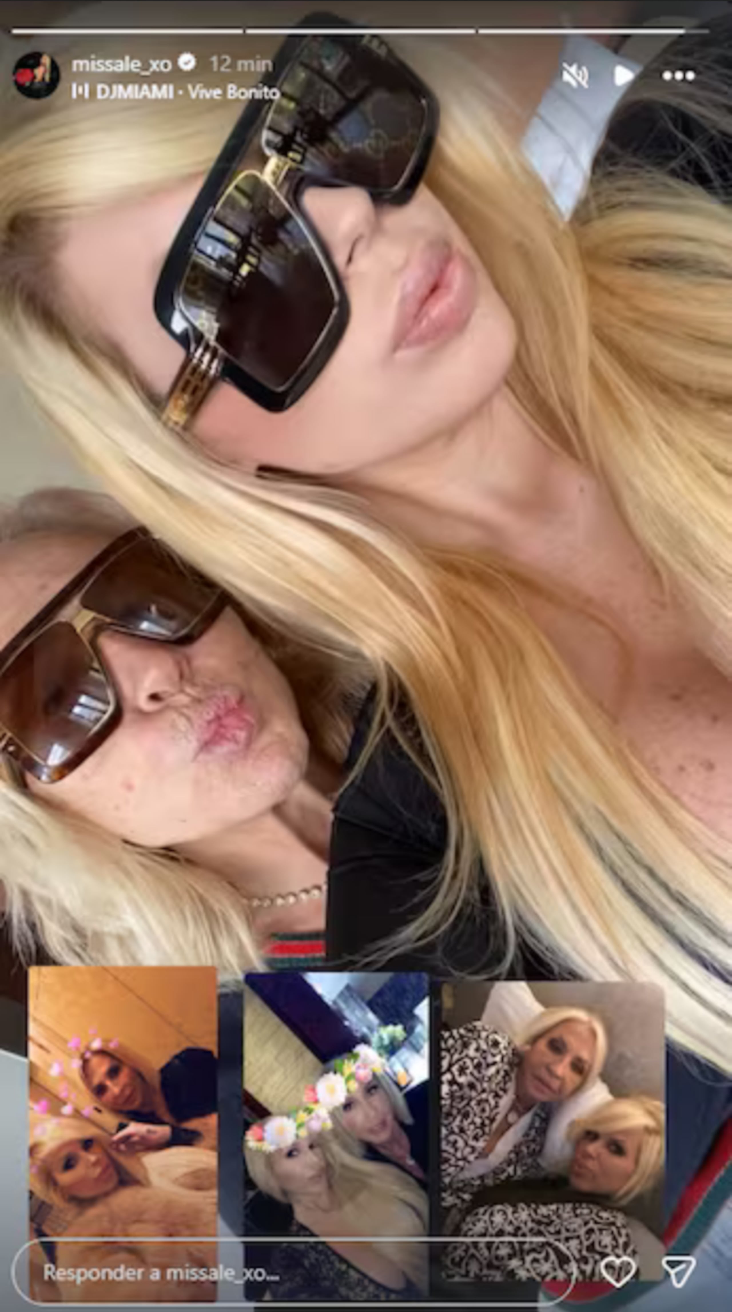Alejandra de la Fuente compartió una imagen junto a su madre, la comunicadora Laura Bozzo, para desmentir las versiones falsas sobre el deceso de la presentadora.