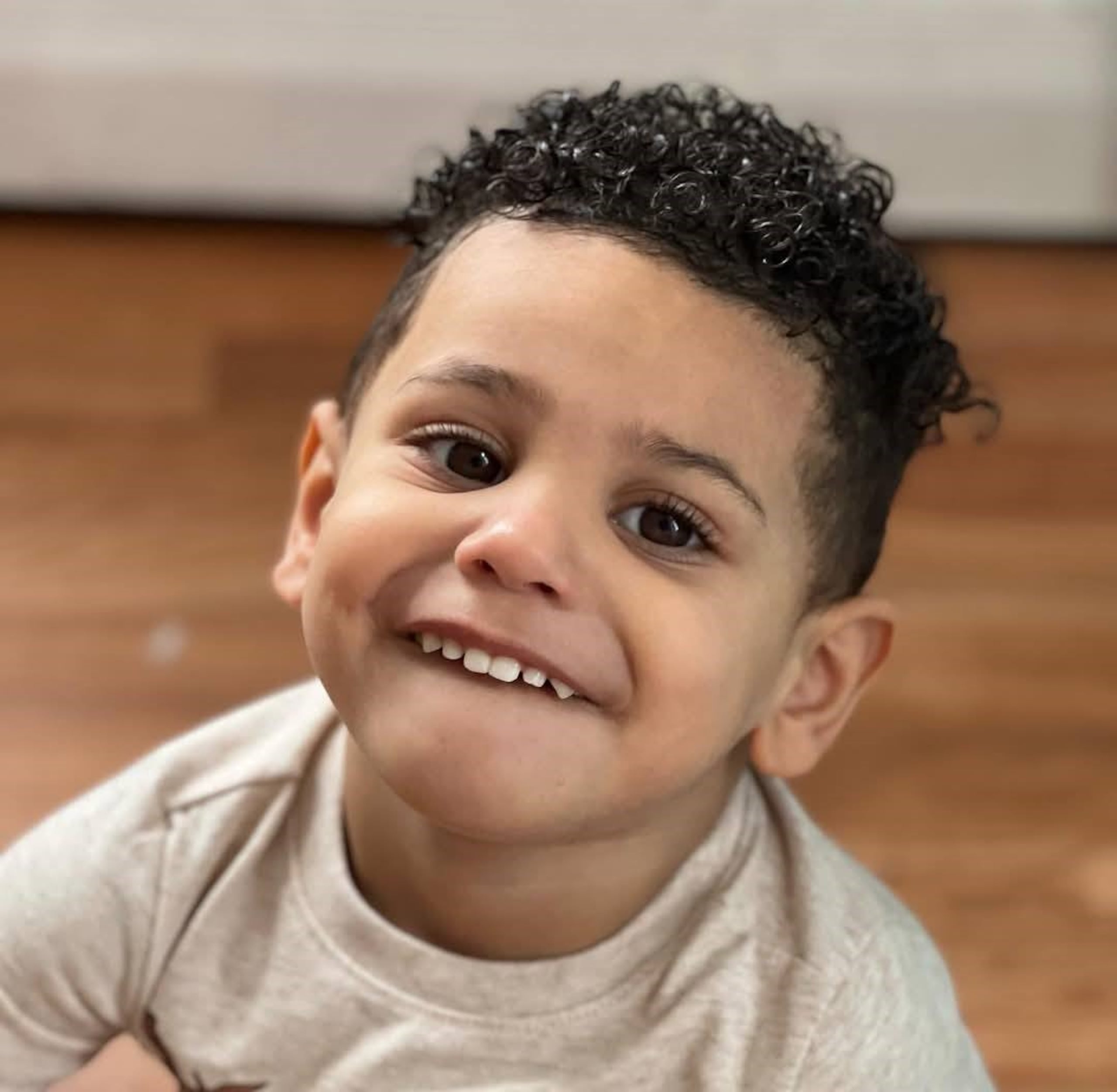 Azriel López, el niño de 4 años que cayó al río Merrimack en Massachusetts.