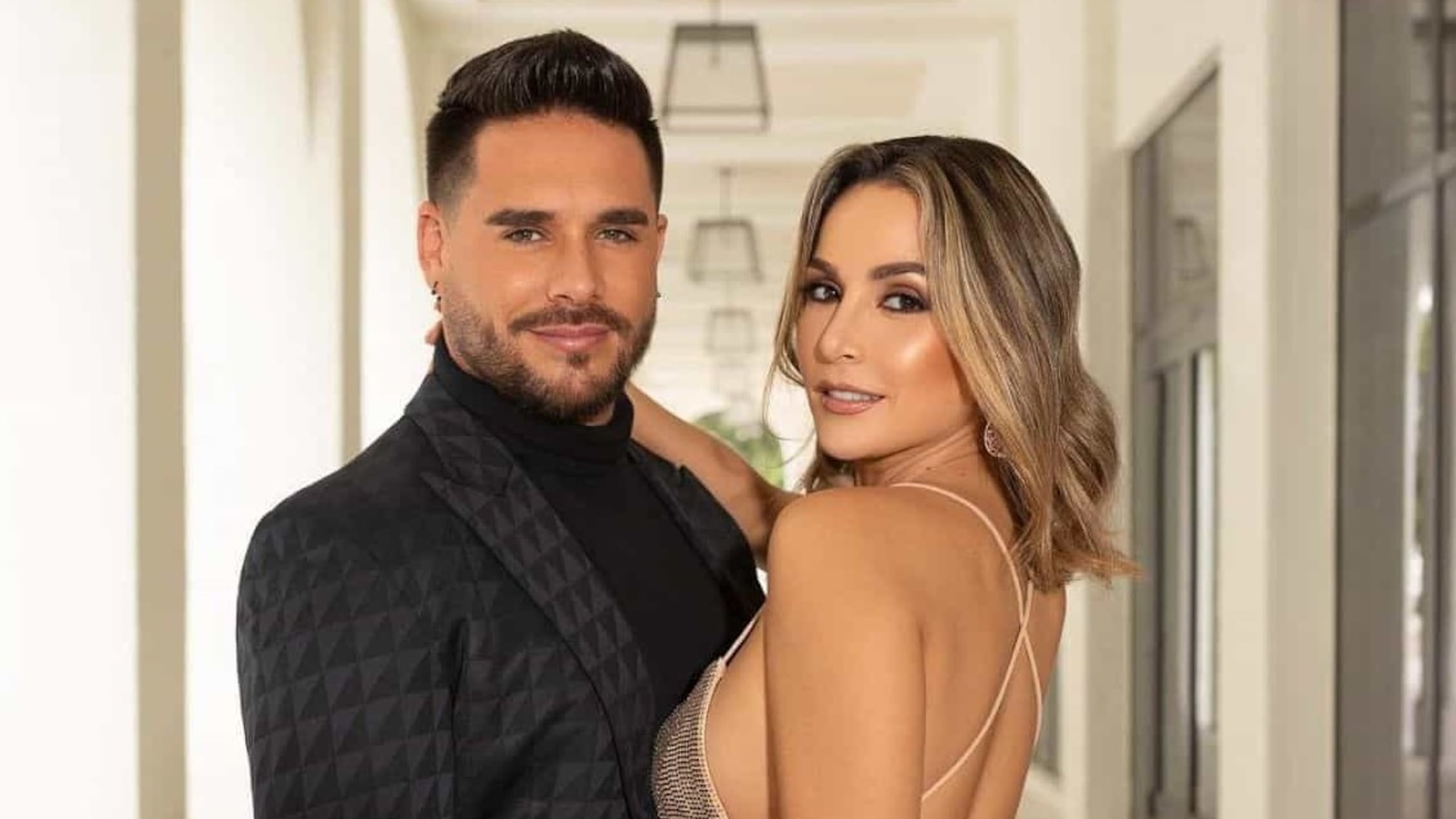 Carmen Villalobos y Sebastián Caicedo contrajeron nupcias en el 2019.