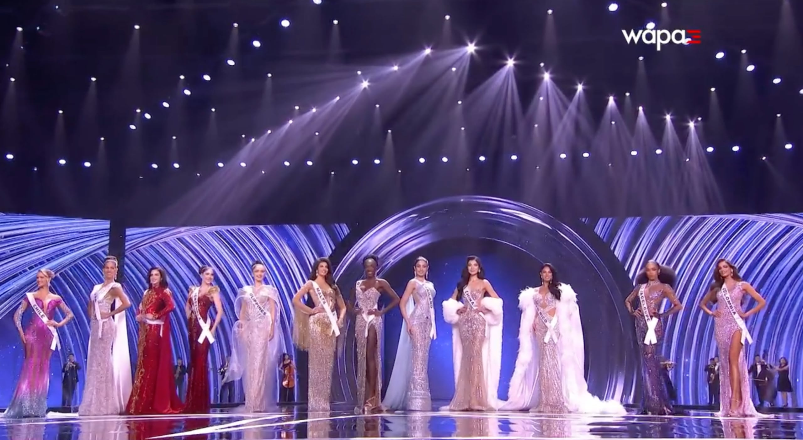 El top 12 de Miss Universe 2025.