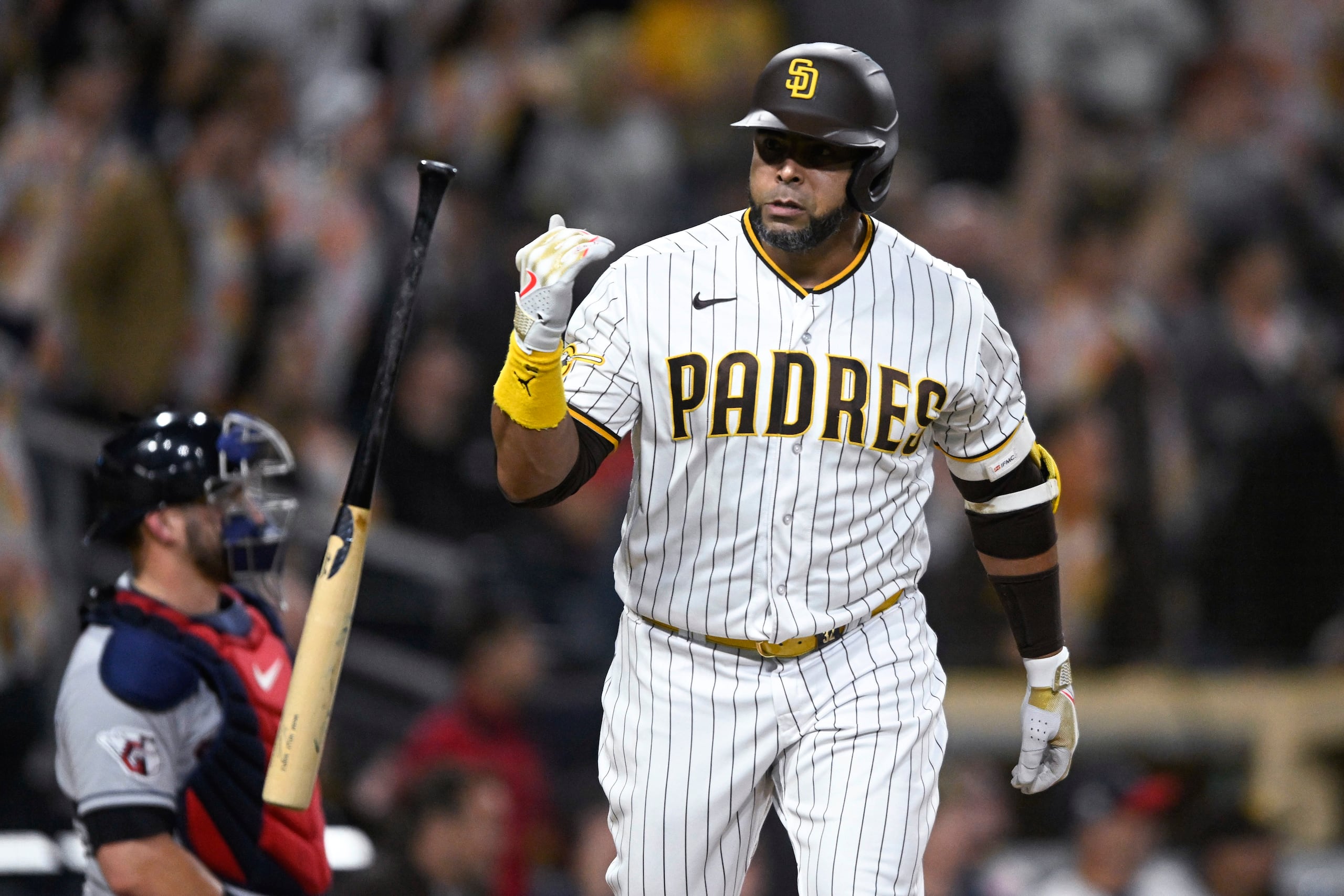Nelson Cruz jugó su última temporada como integrante de los Padres de San Diego.