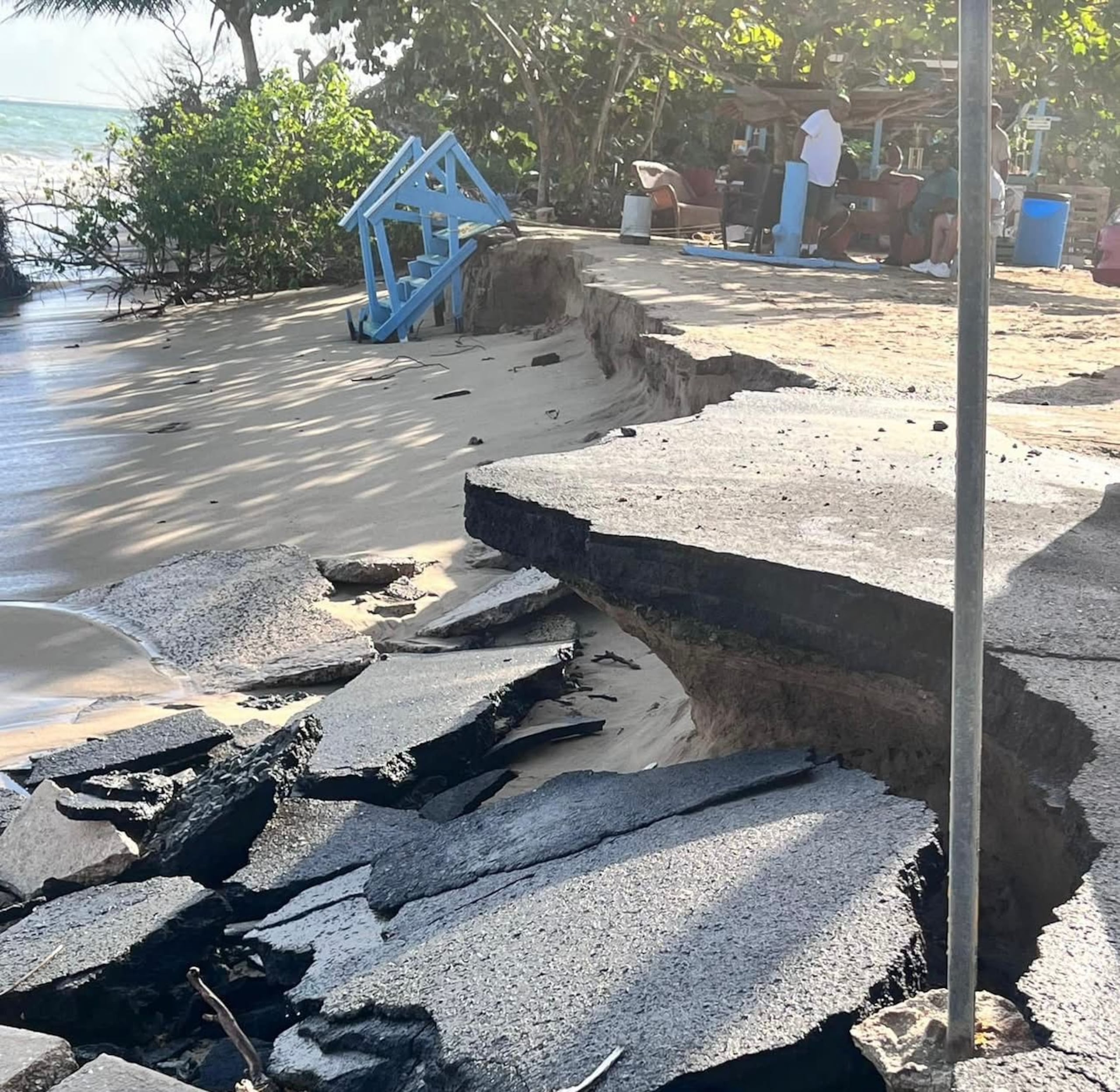 Ayer, el NMEAD y el Servicio Nacional de Meteorología (SNM) habían informado que precisamente este fin de semana se esperaba un evento de marejadas del norte, por lo que las playas estarían peligrosas.