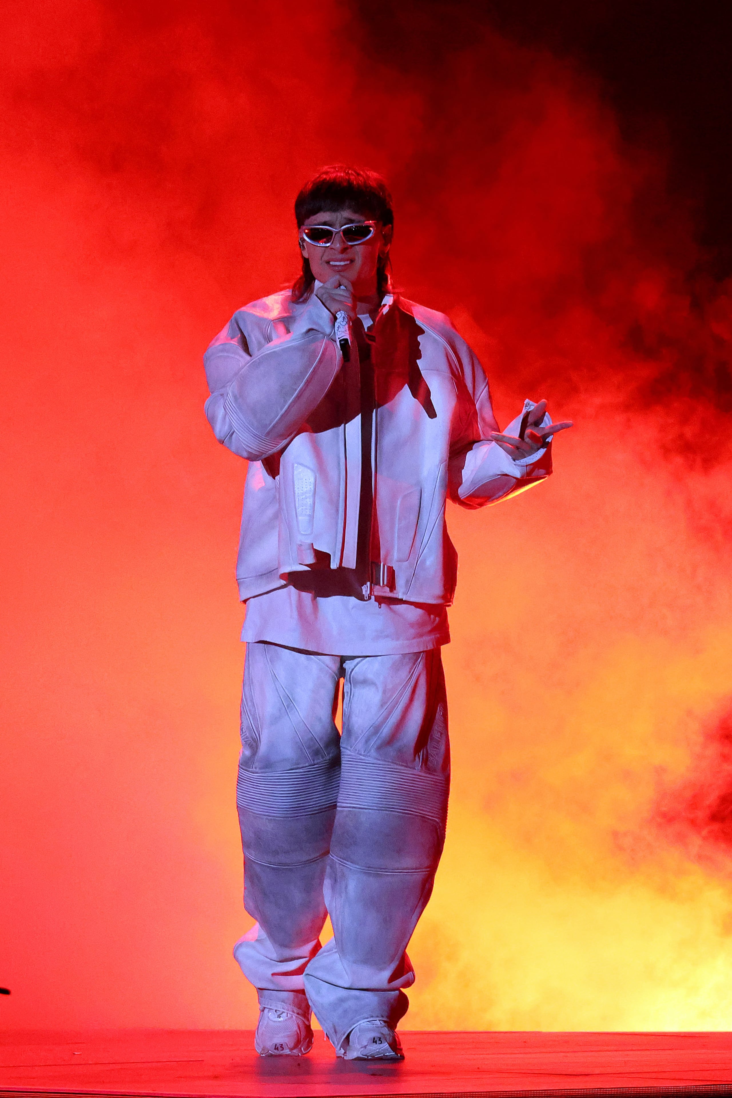 Peso Pluma (Photo by: Alexander Tamargo/Telemundo)