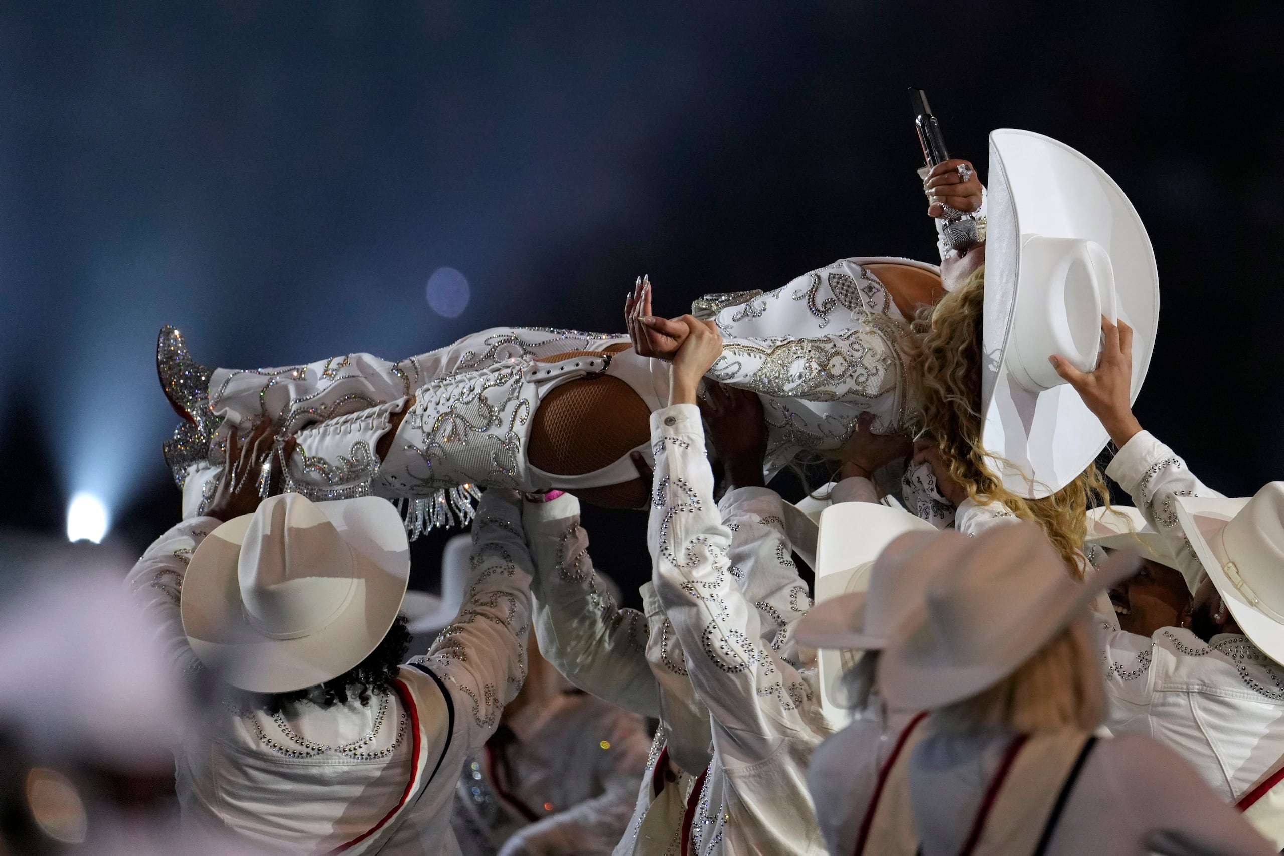 Beyoncé montó un show completo.