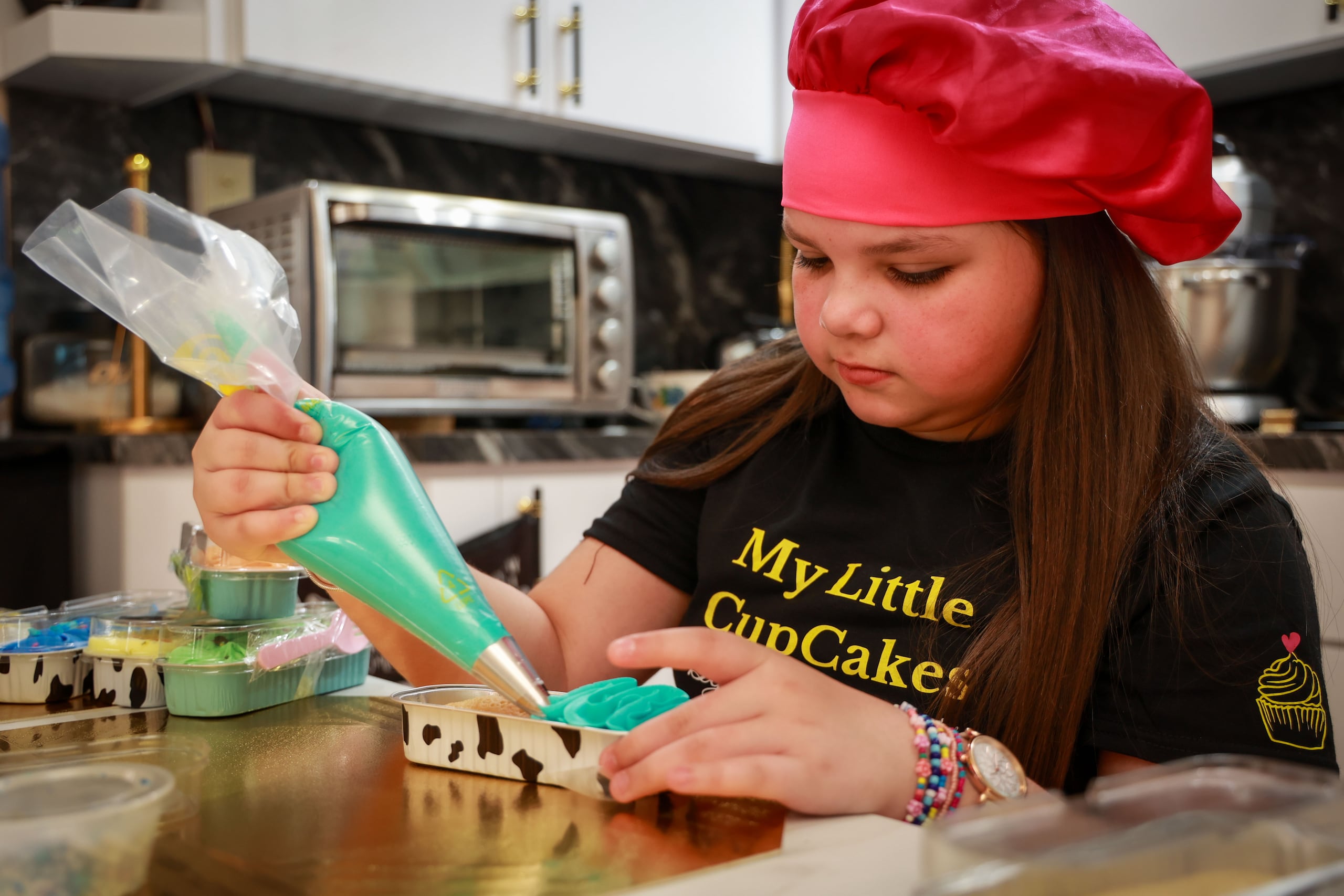 Tras dominar varias técnicas, su próximo reto es aprender a trabajar las galletas tridimensionales.