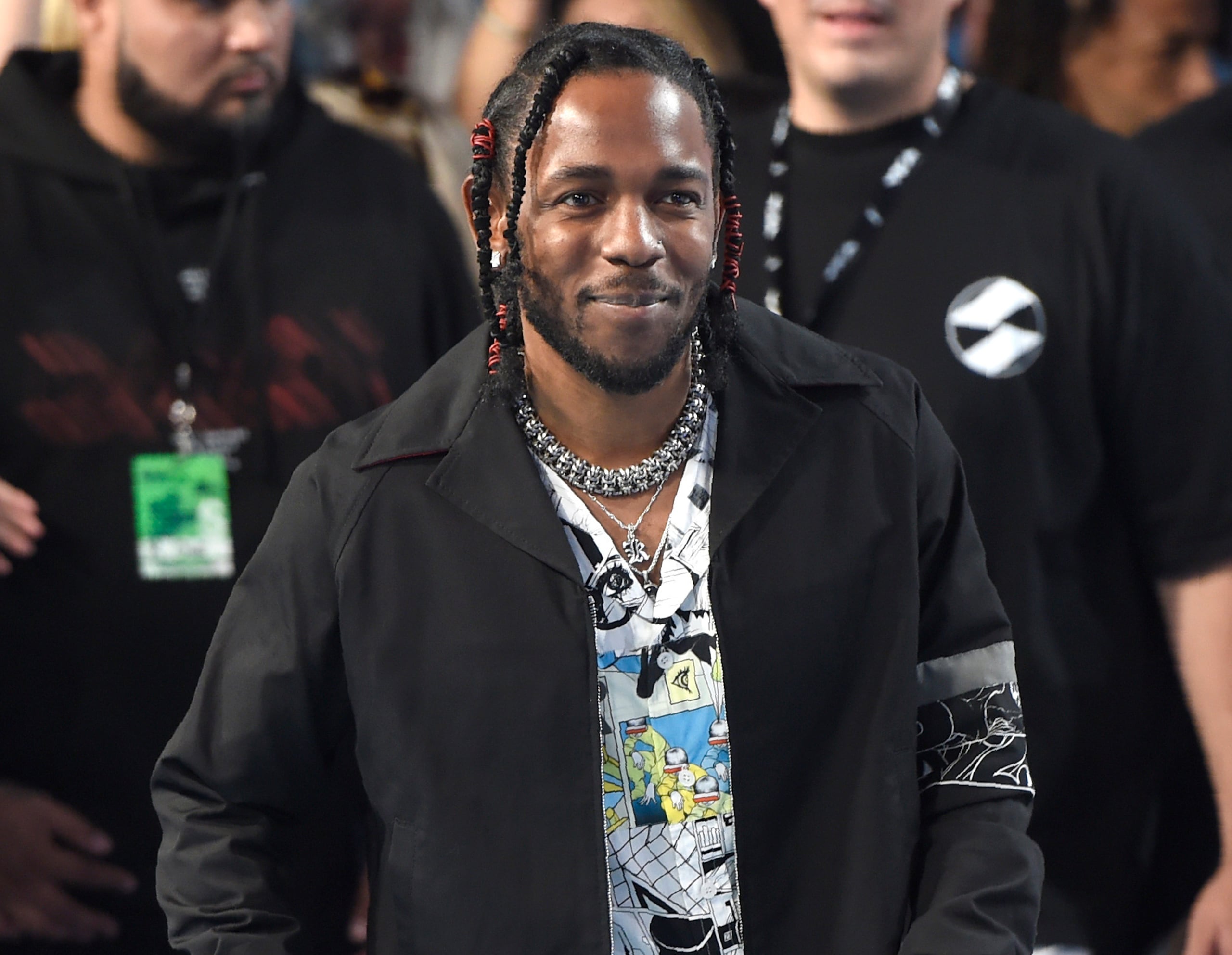 El rapero Kendrick Lamar.