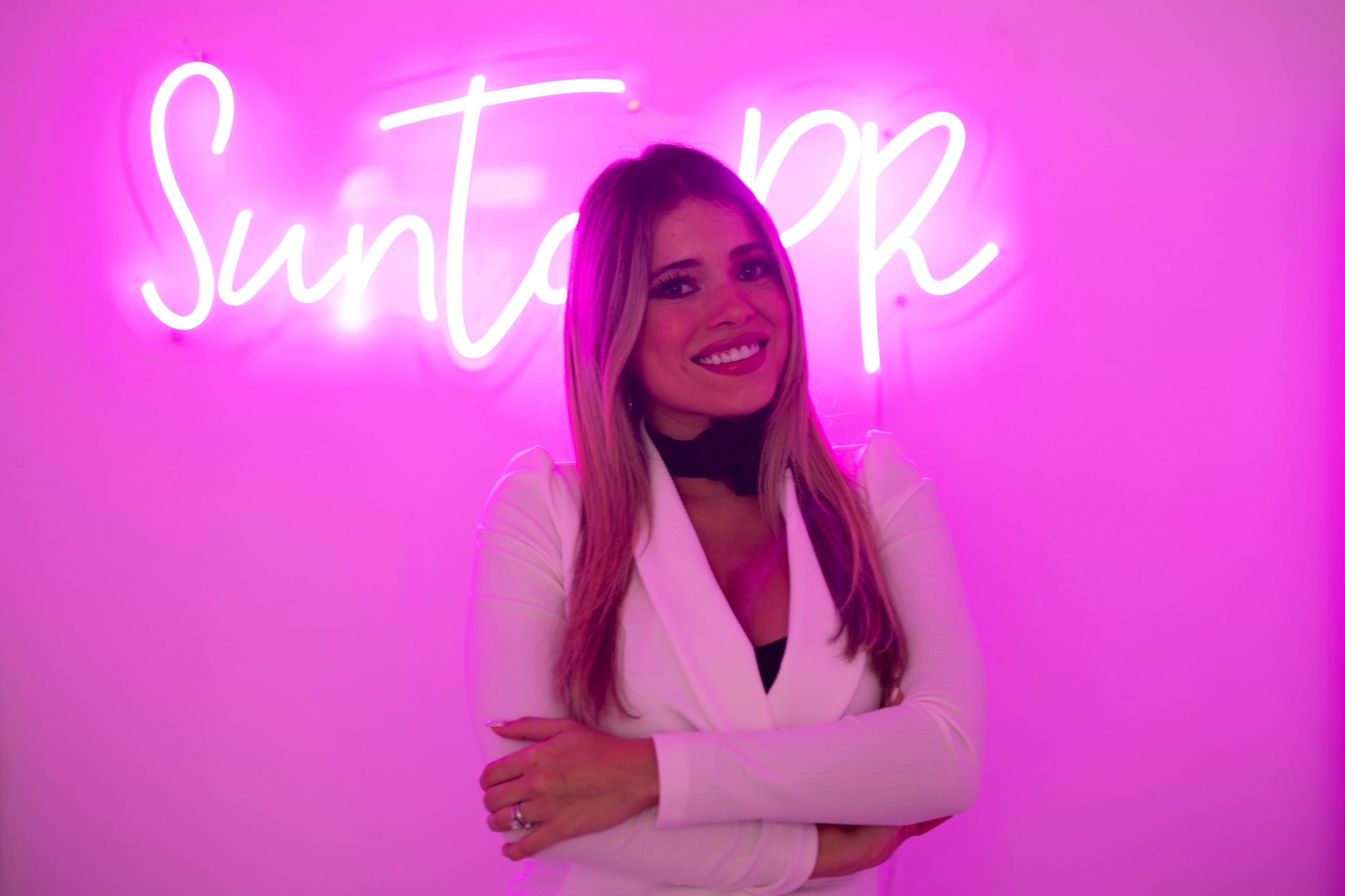 La empresaria reiteró la importancia de trabajar por nuestros anhelos.