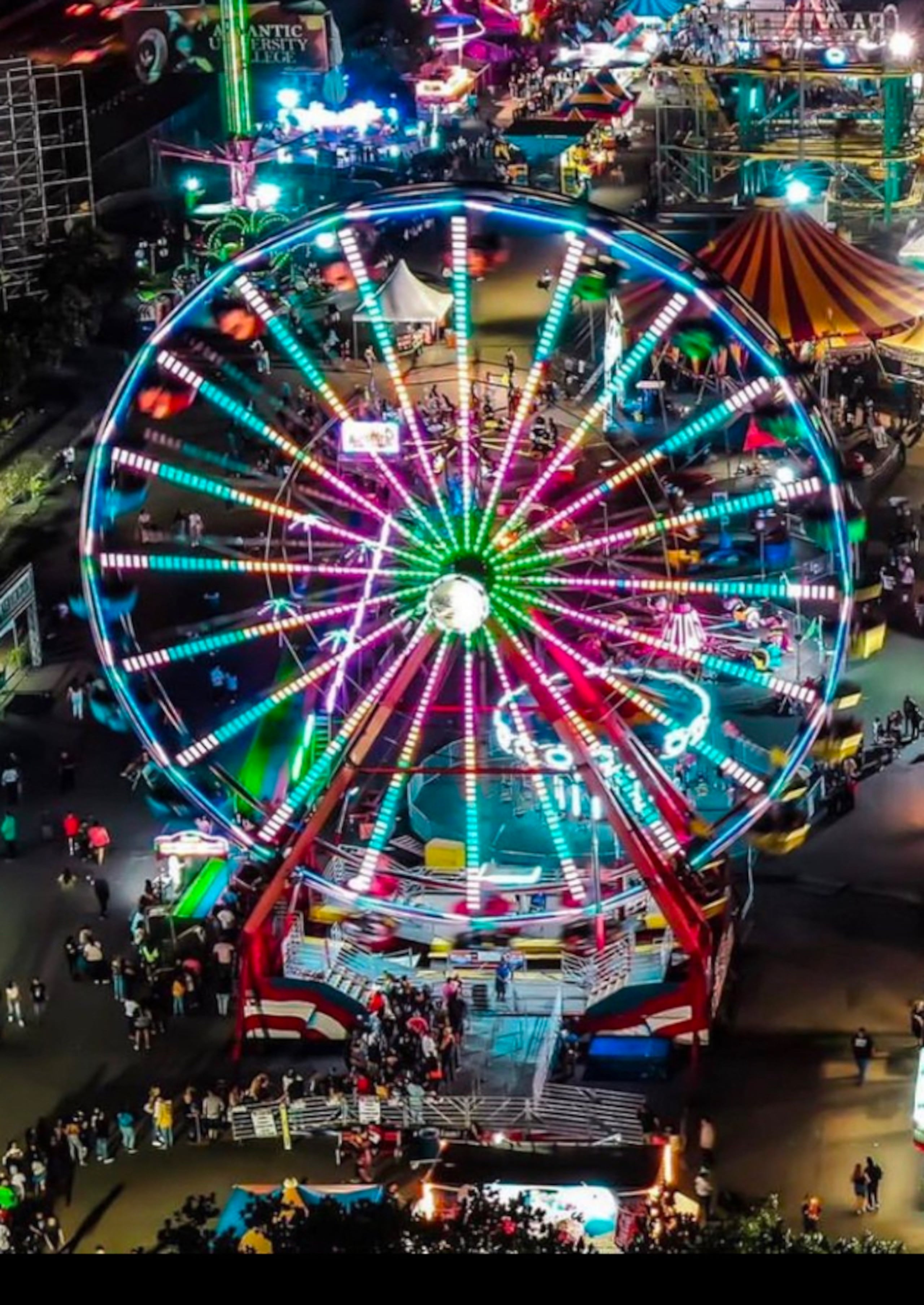 La Feria incluirá decenas de machinas y juegos.