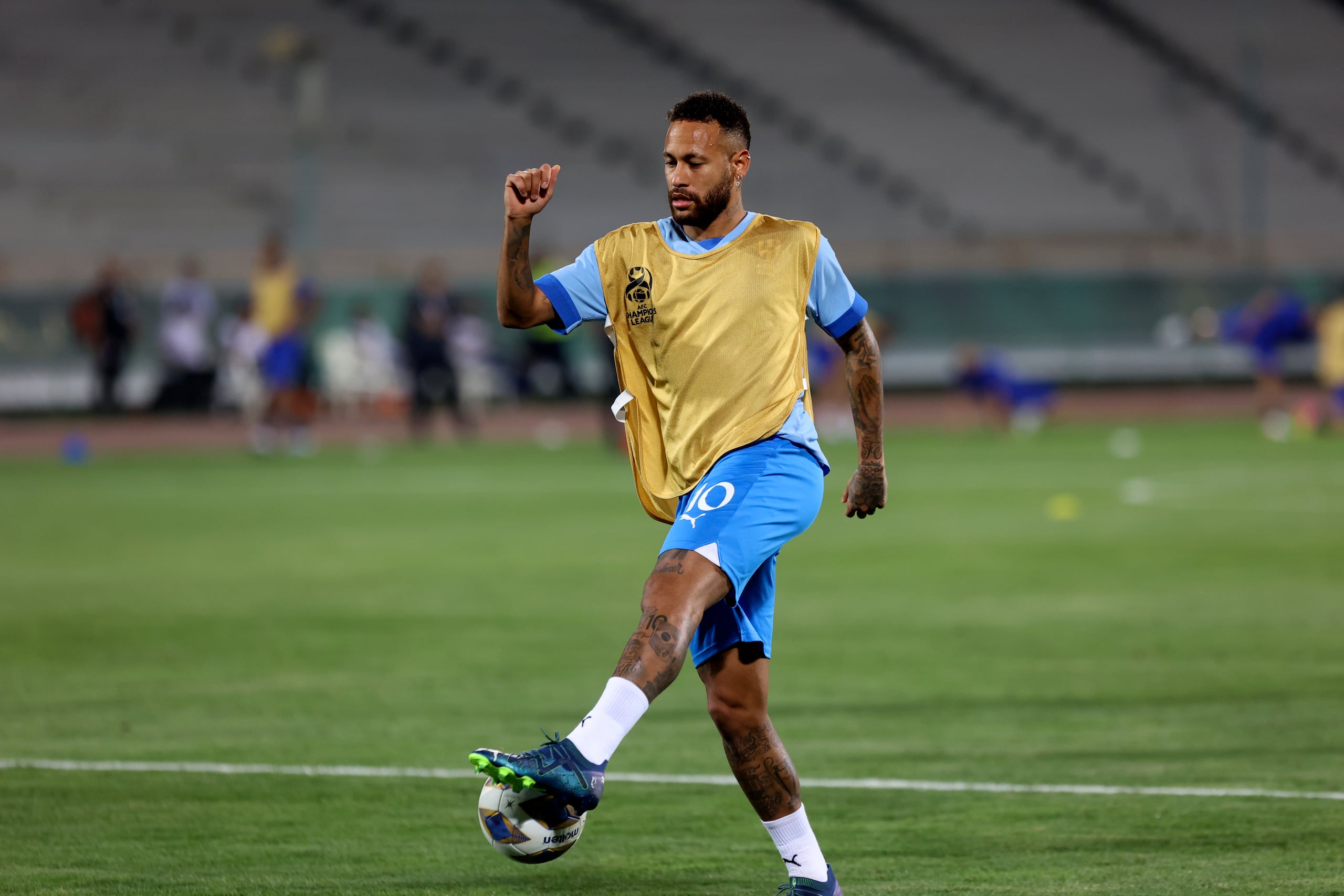 Neymar ha dicho previamente que tiene interés de volver a jugar en la liga de su país.