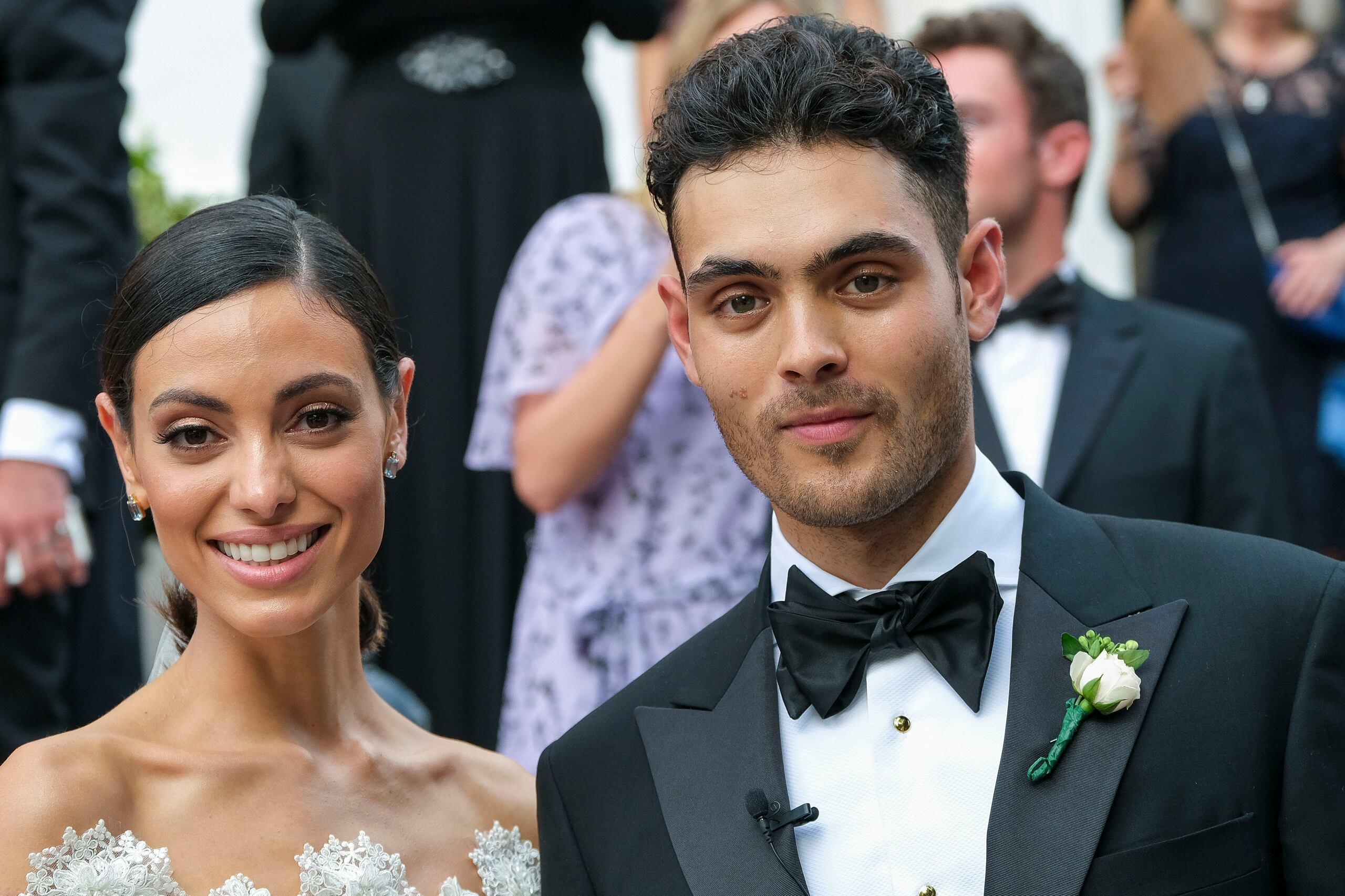 Monic Pérez junto a su esposo Sean Einhaus. (Foto: Archivo)