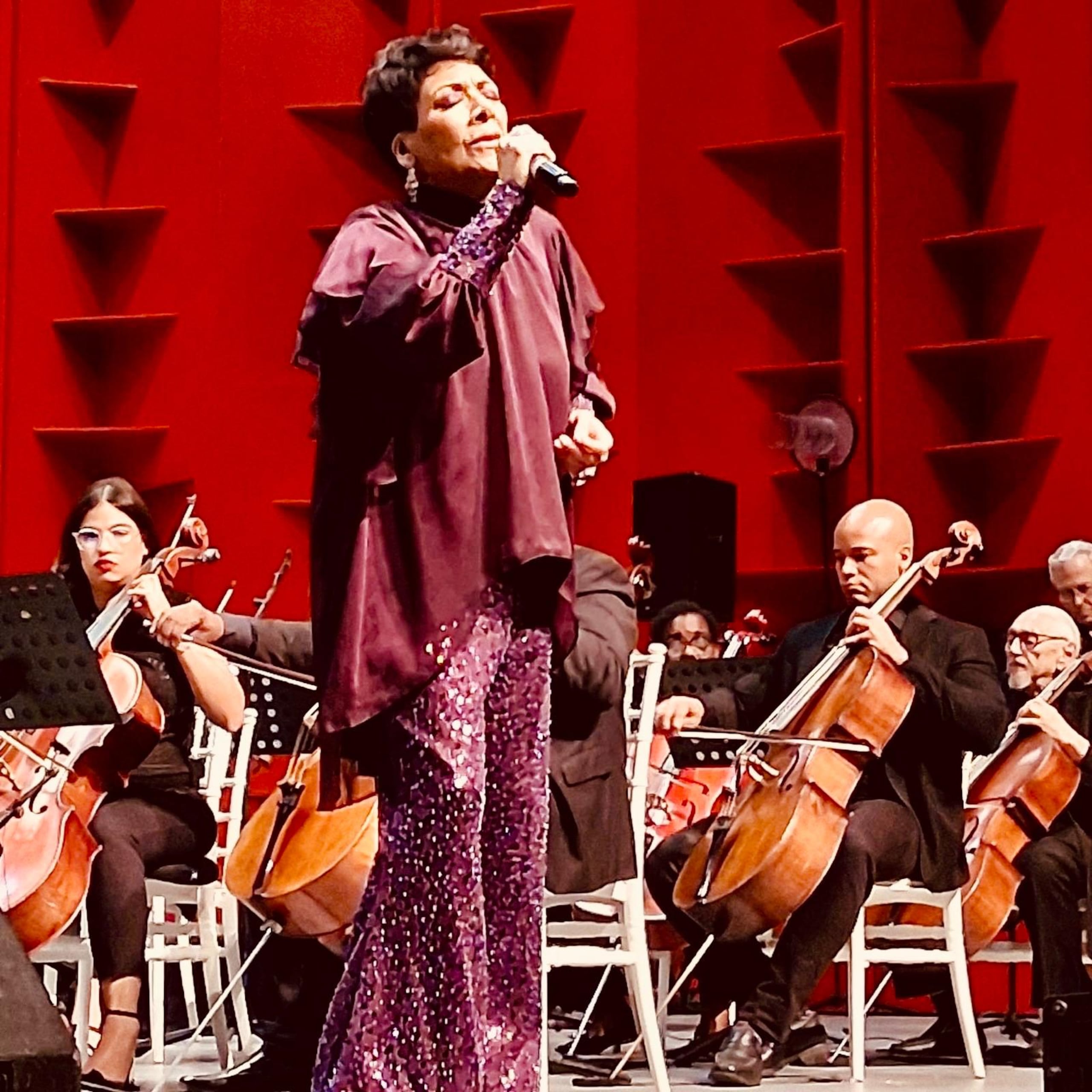 Presentó un espectáculo sinfónico.