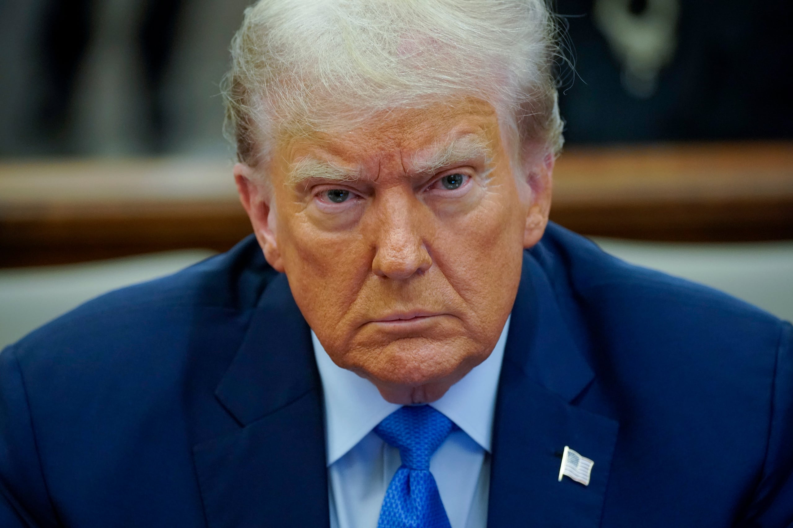 El expresidente Donald Trump (APFoto/Eduardo Muñoz Alvarez)