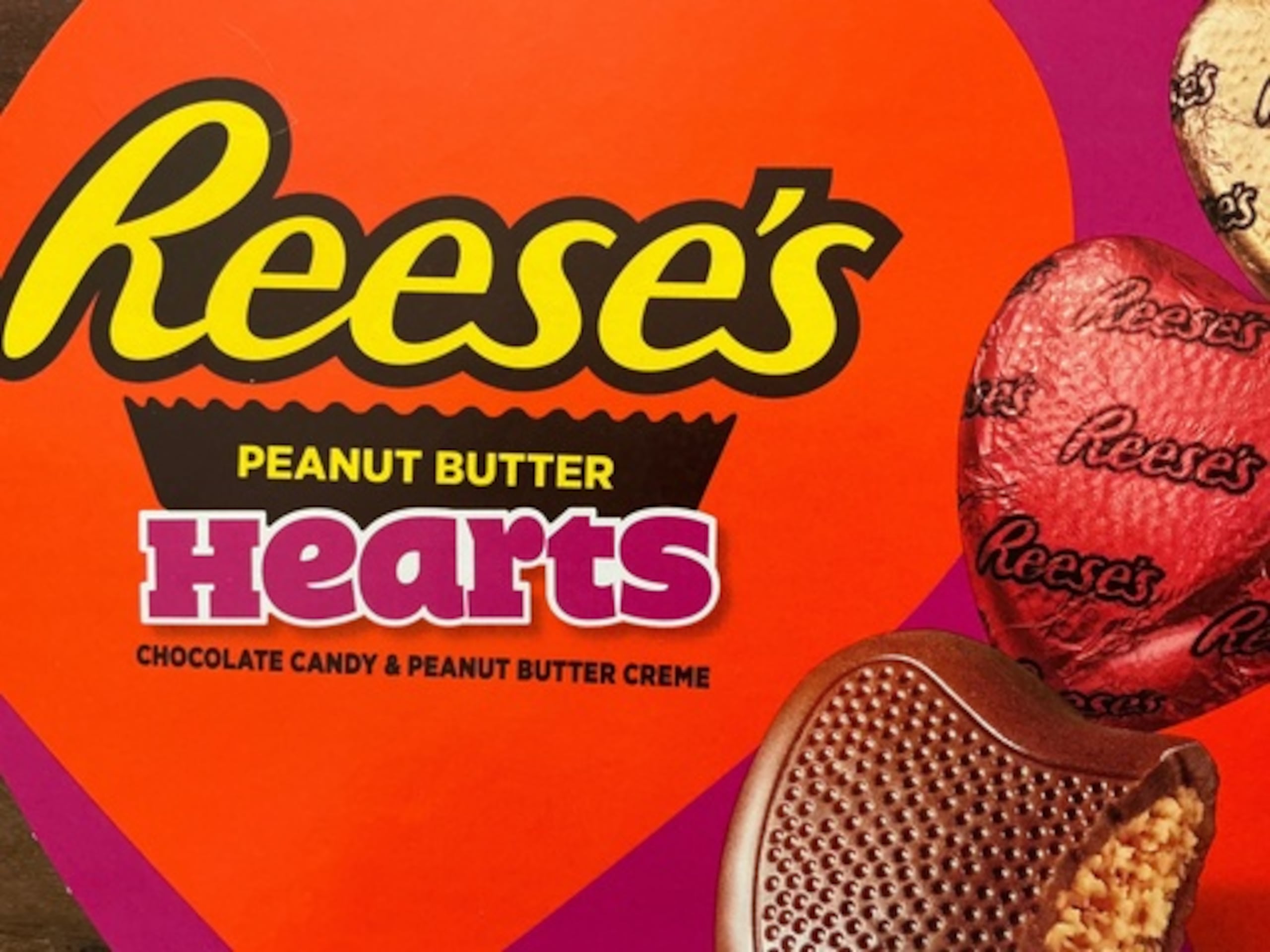 Un paquete de Corazones de Reese