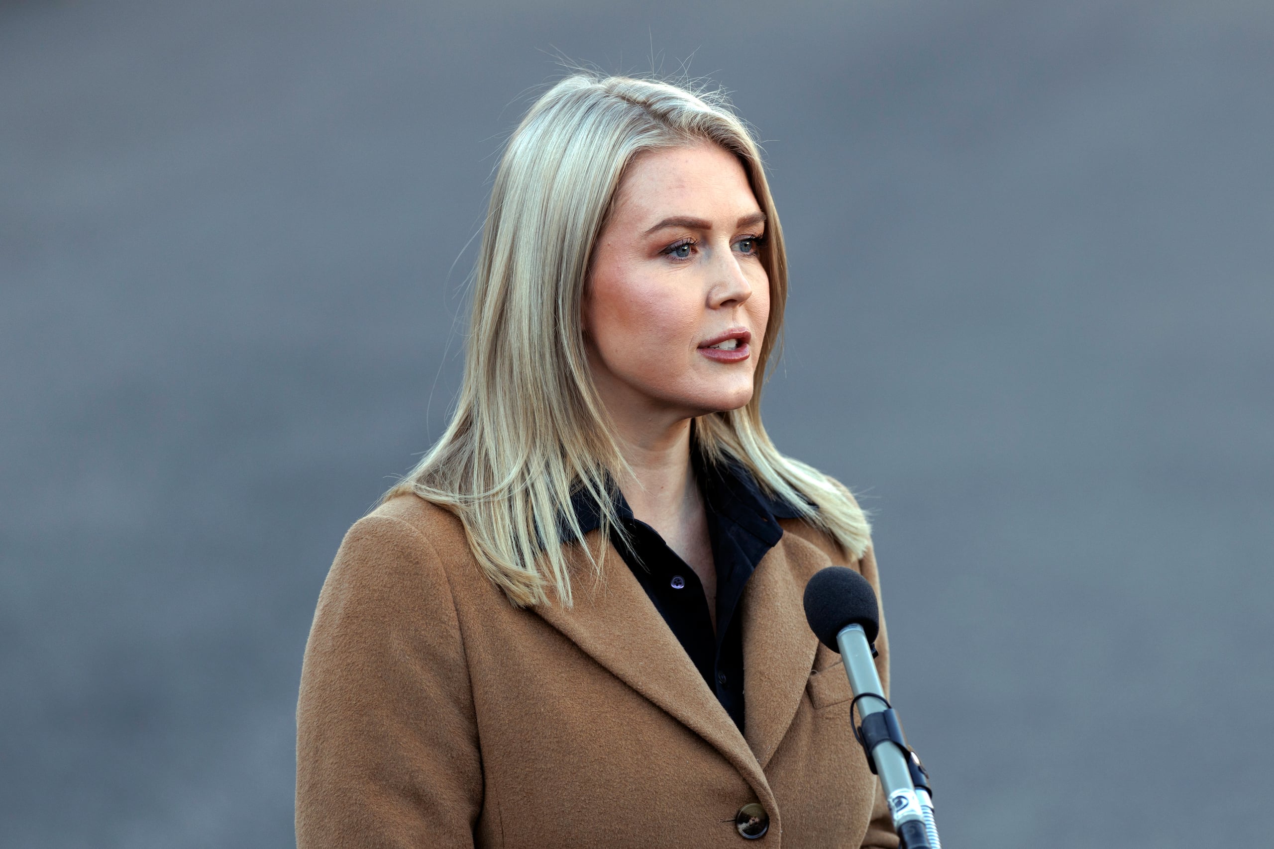 La portavoz de la Casa Blanca, Karoline Leavitt.