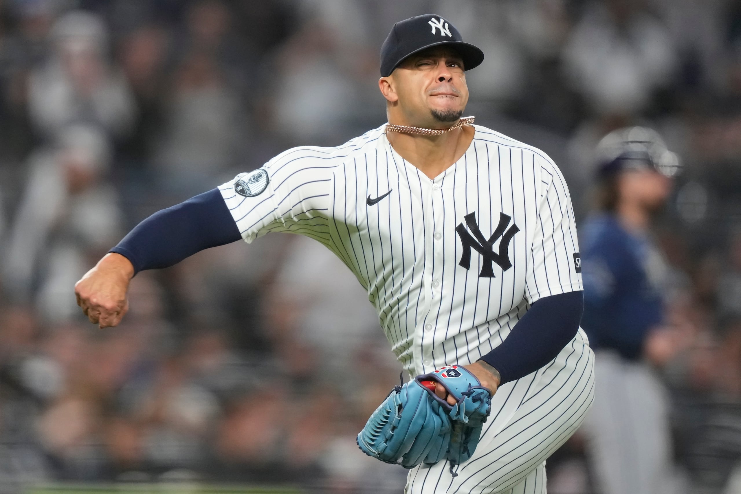 El lanzador derecho de 36 años tiene una efectividad de 5.52 en 17 apariciones desde el Juego de Estrellas.