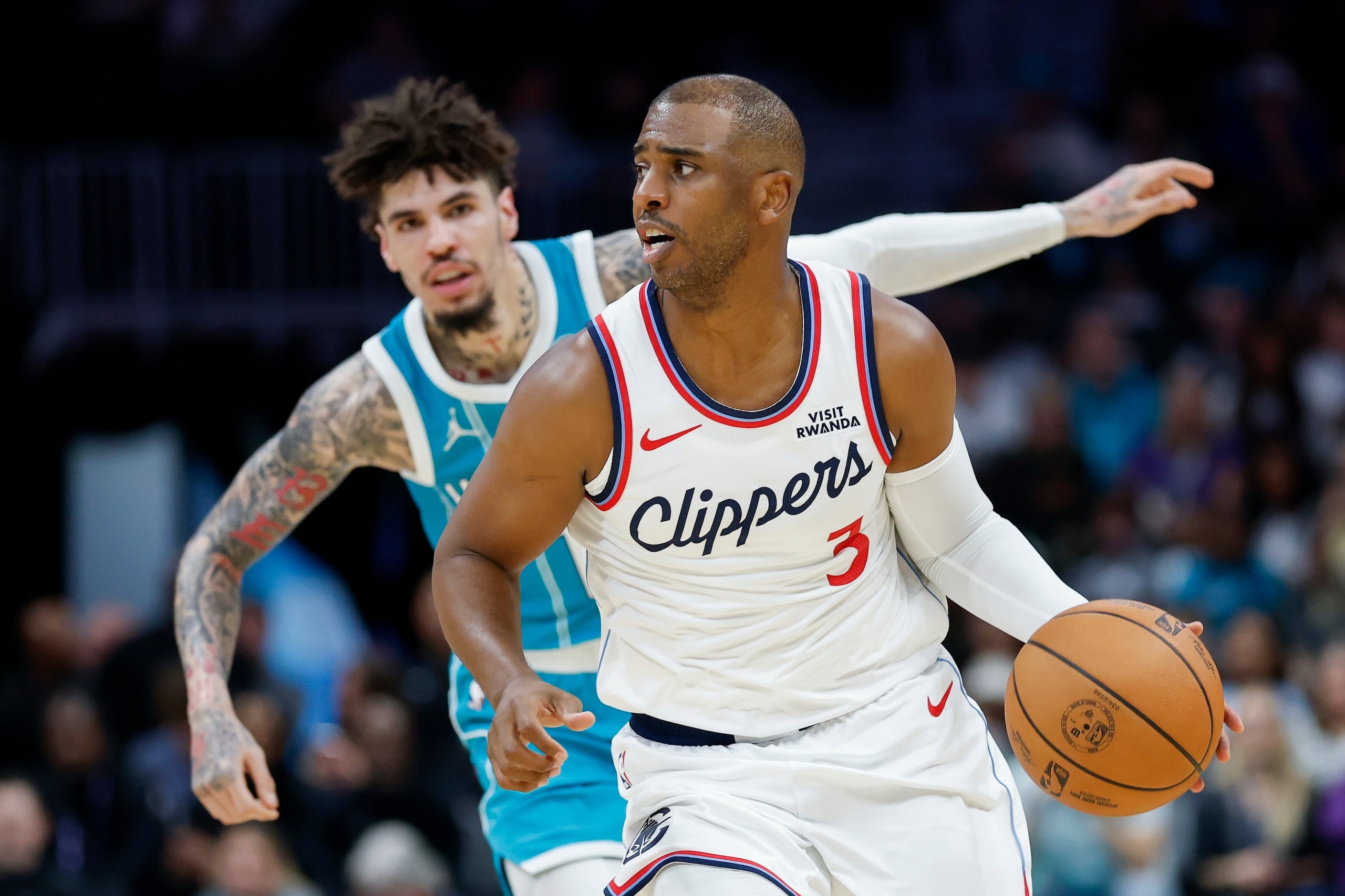 Chris Paul, veterano armador de los Clippers de Los Ángeles.