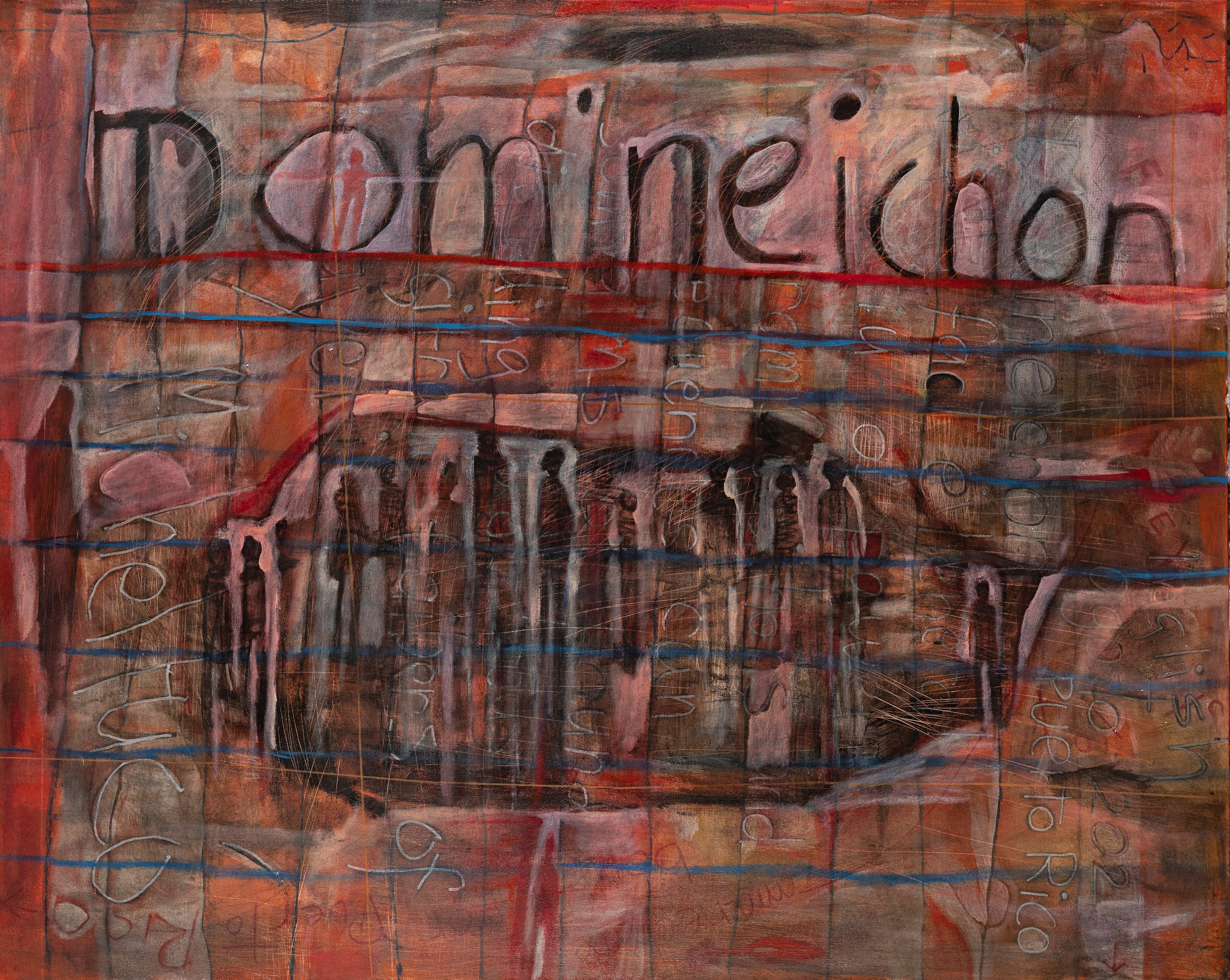 "Domineichon" será una de las obras que expondrá la artista Nora I. Rodríguez Valles en la Liga de Arte de San Juan.