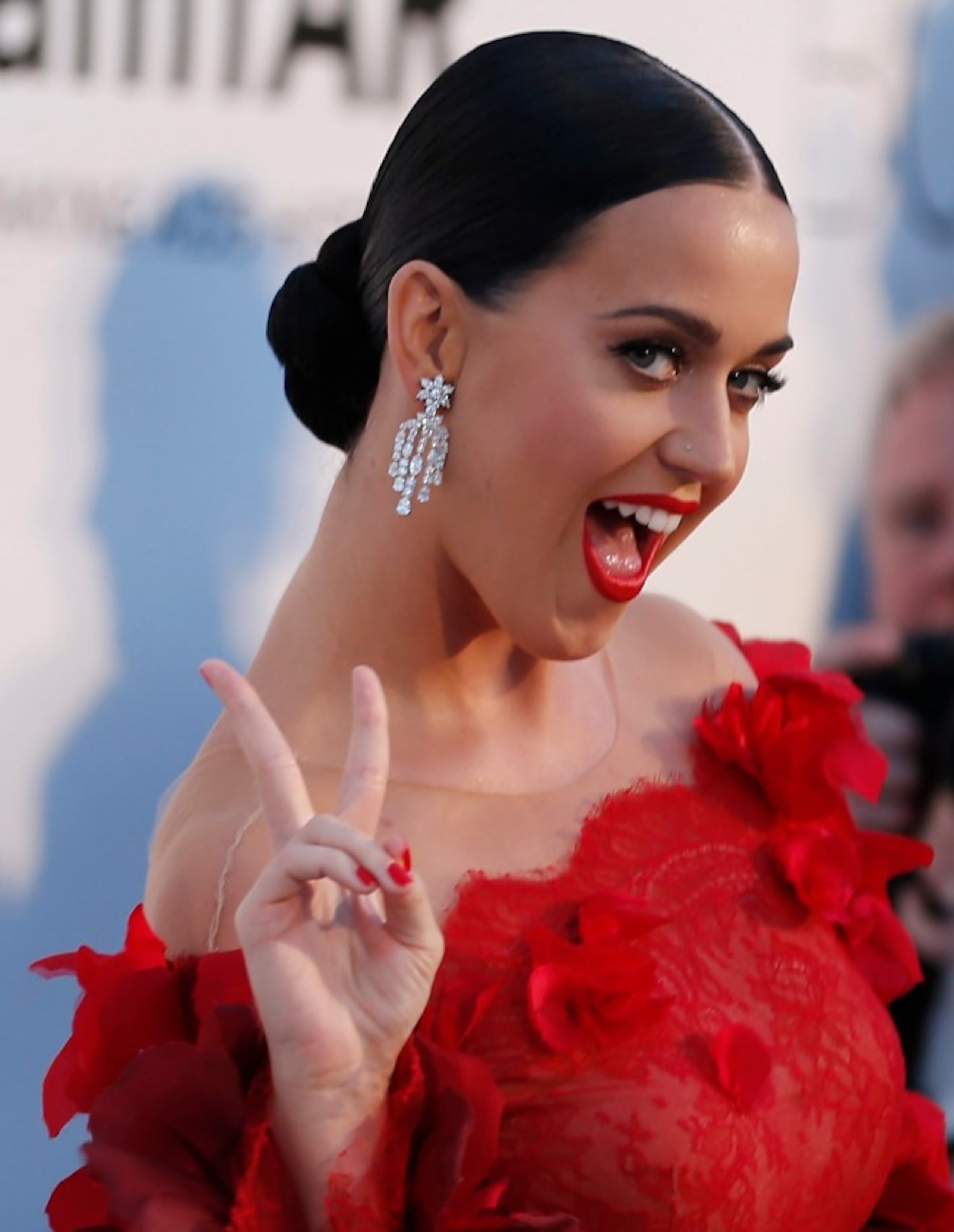 Katy Perry disfrutó ver a su amiga brillar en el escenario.