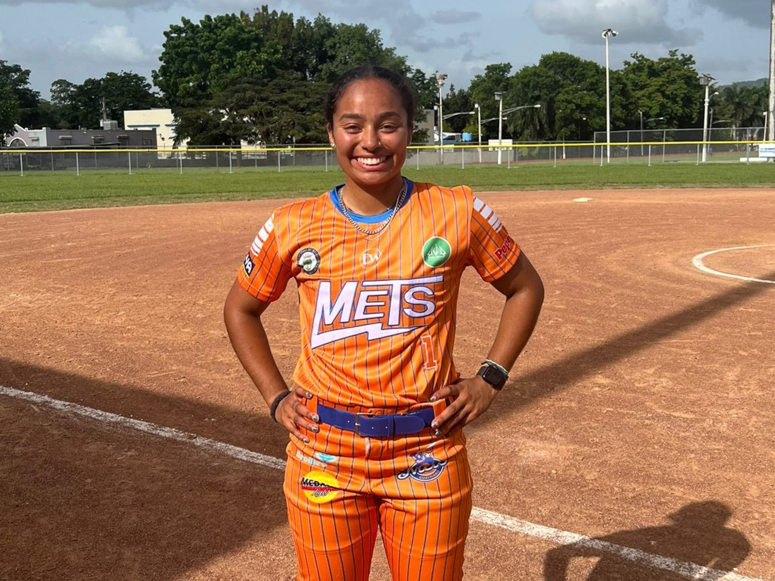 Elisa Rosado terminó con promedio de .500 para ser la campeona de bateo de la temporada 2024. Conectó 23 hits en 46 turnos al bate.