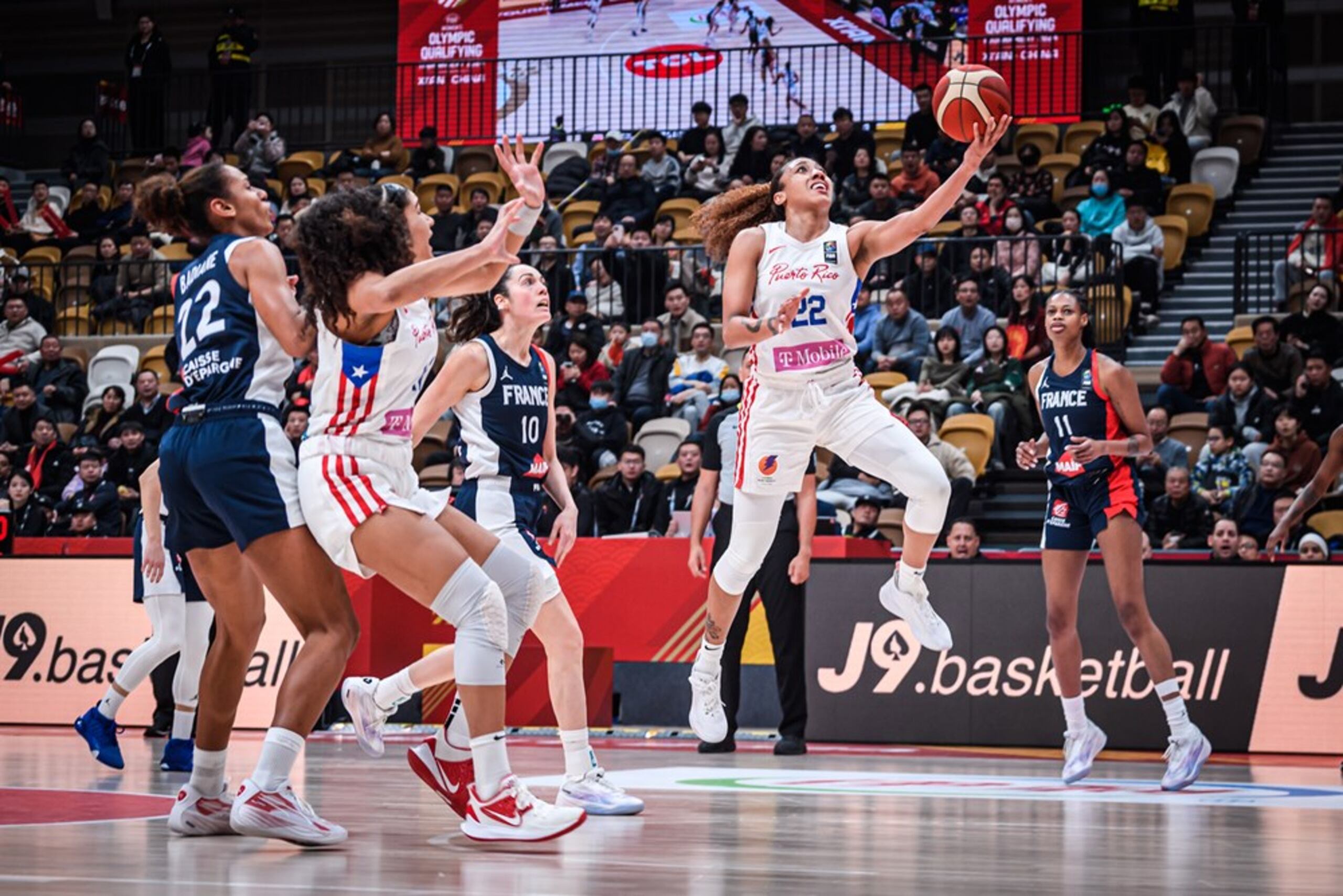 Arella Guirantes (22) y la Selección Nacional de Puerto Rico van a un juego clave de clasificación olímpica ante Nueva Zelanda el sábado en la madrugada de Puerto Rico.