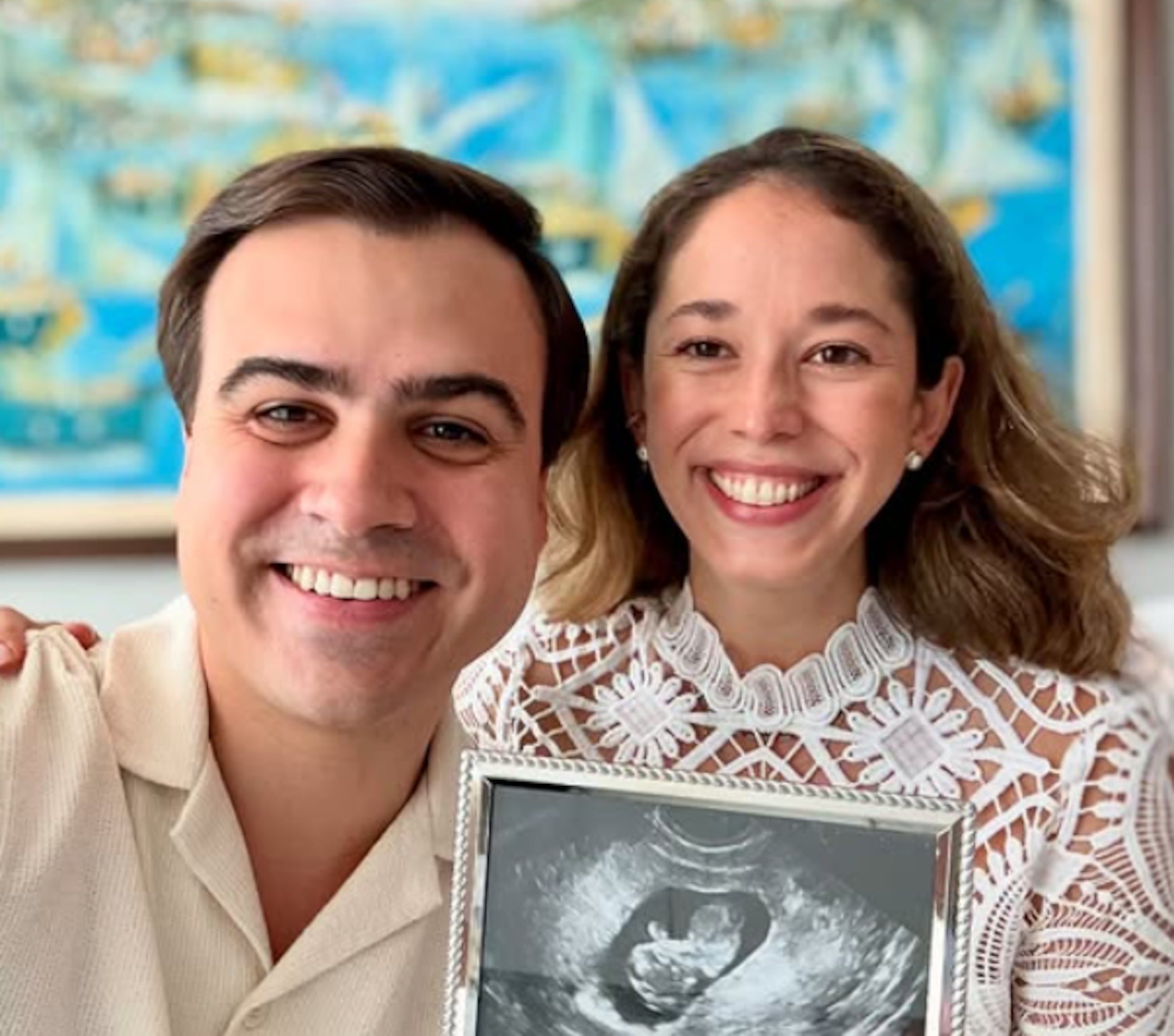 Pablo José y su esposa anunciaron el embarazo la mañana del domingo.