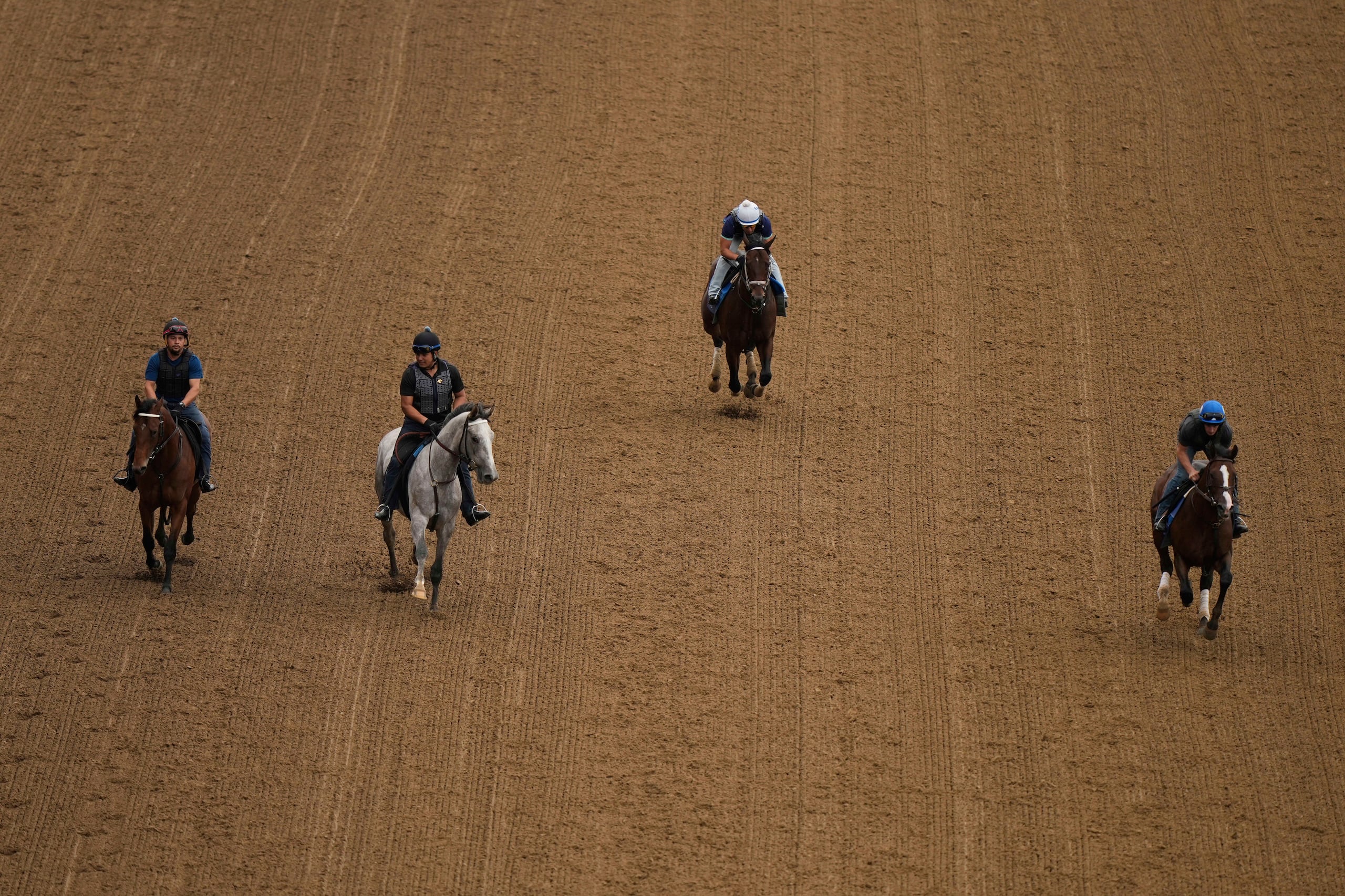 El Kentucky Derby tendrá acción el sábado.