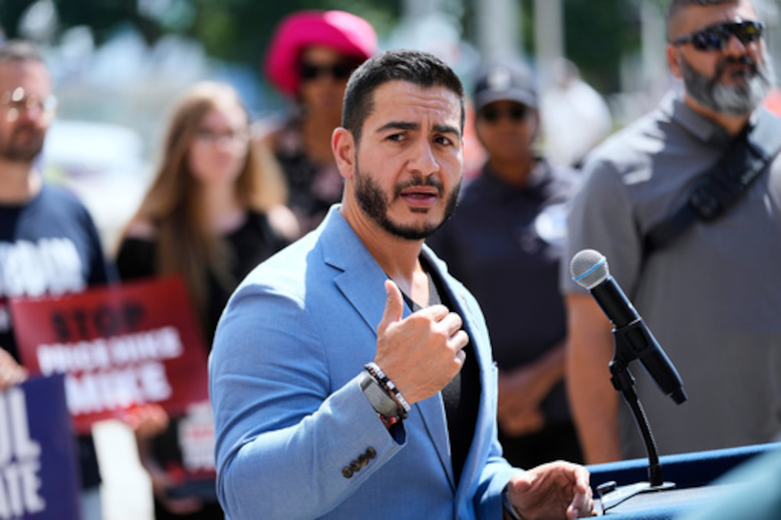 El candidato demócrata al Senado de EE. UU., Abdul El-Sayed.