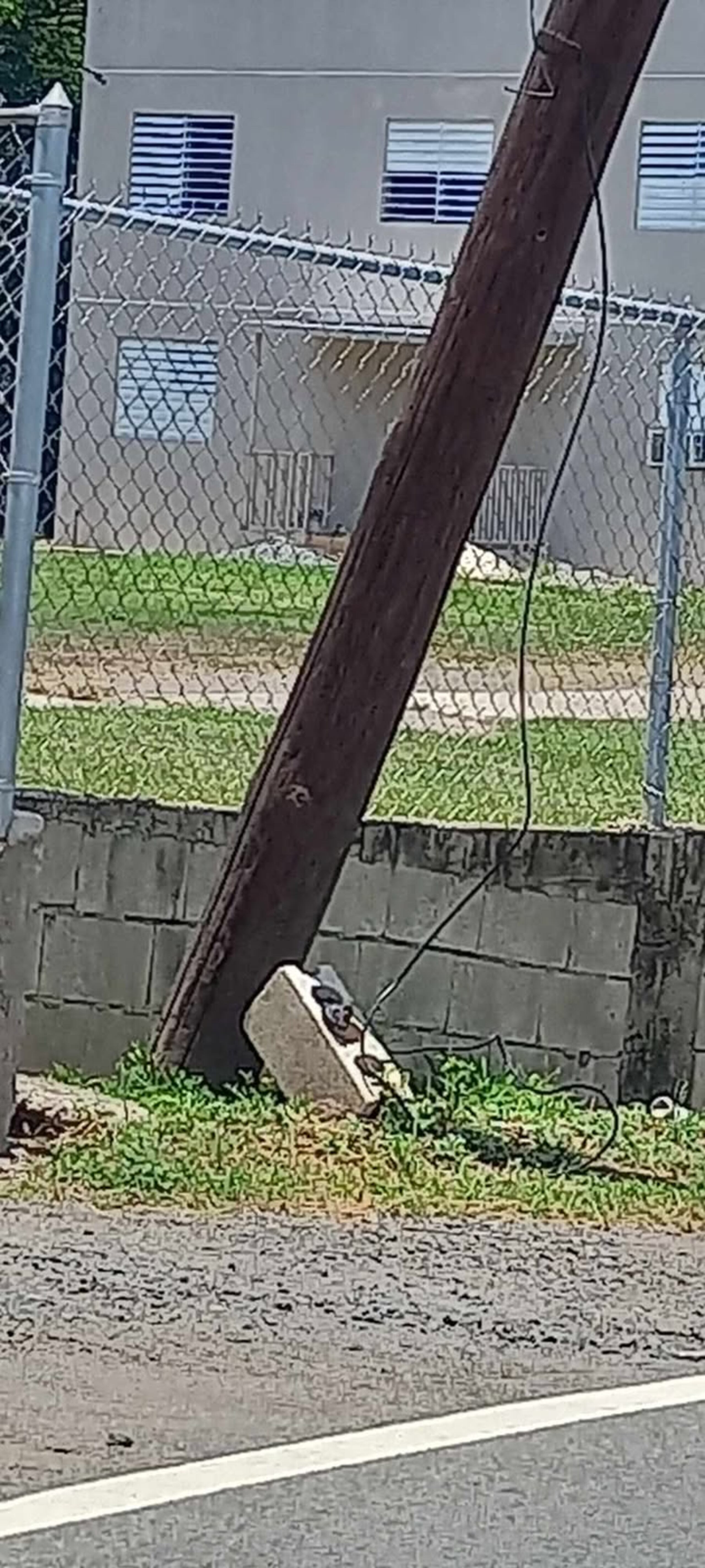 Poste en la Carretera 117 en Sabana Grande
