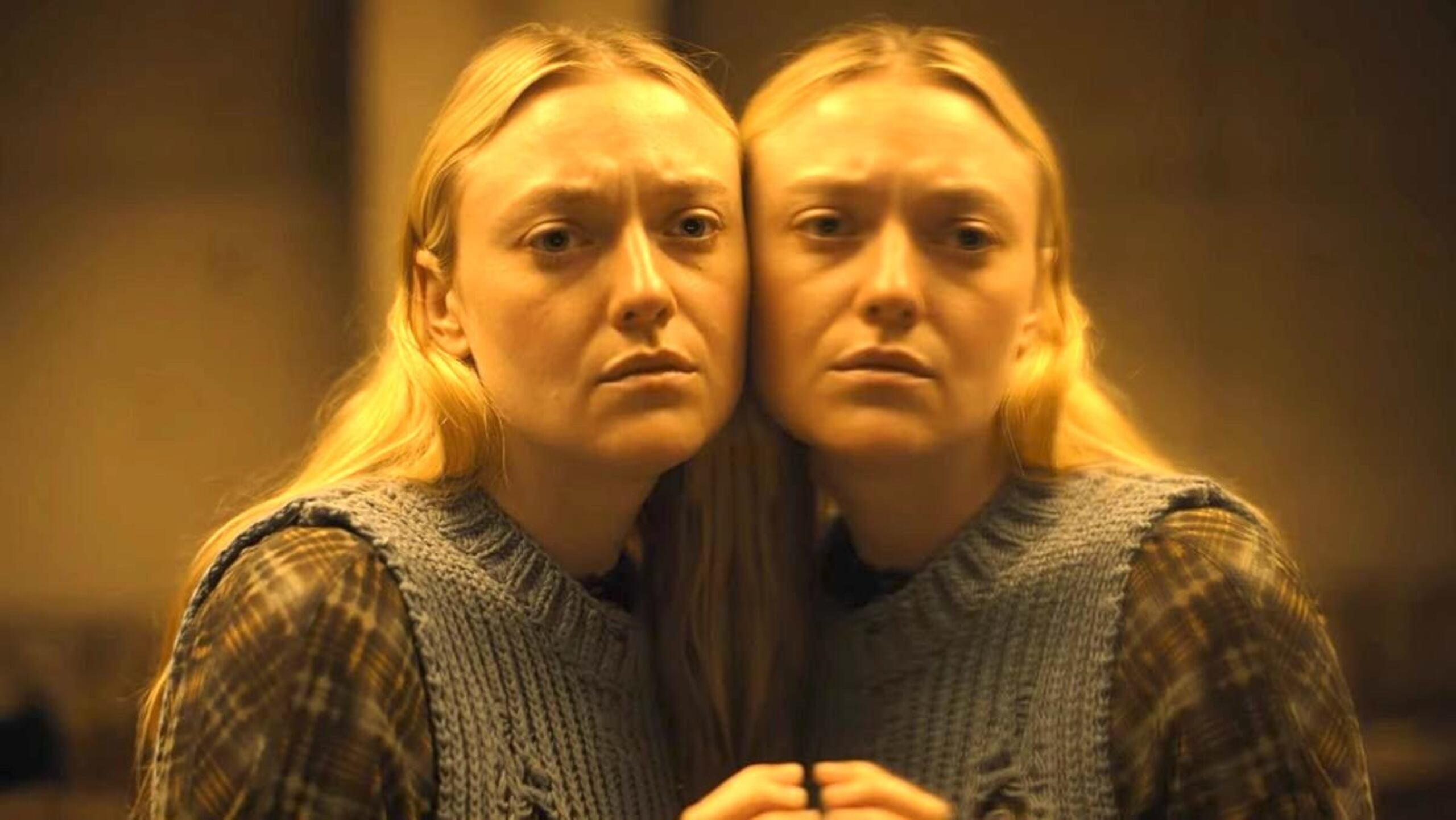 Dakota Fanning interpreta a Mina, una joven estancada en un marasmo de indiferencia en su vida hasta que cae en una situación extrema en "The Watchers".