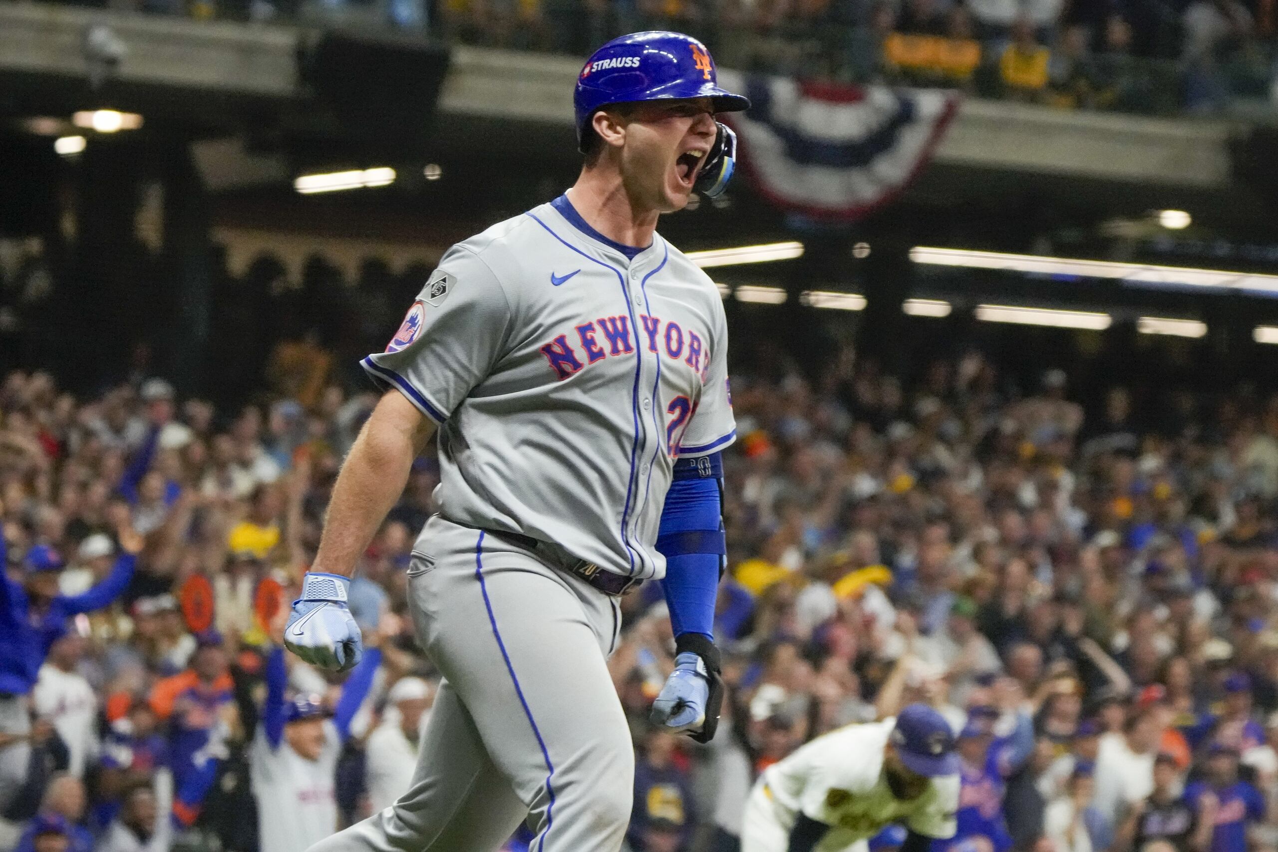 Pete Alonso ha sido el principal jonronero de la novena en los pasados cinco años.